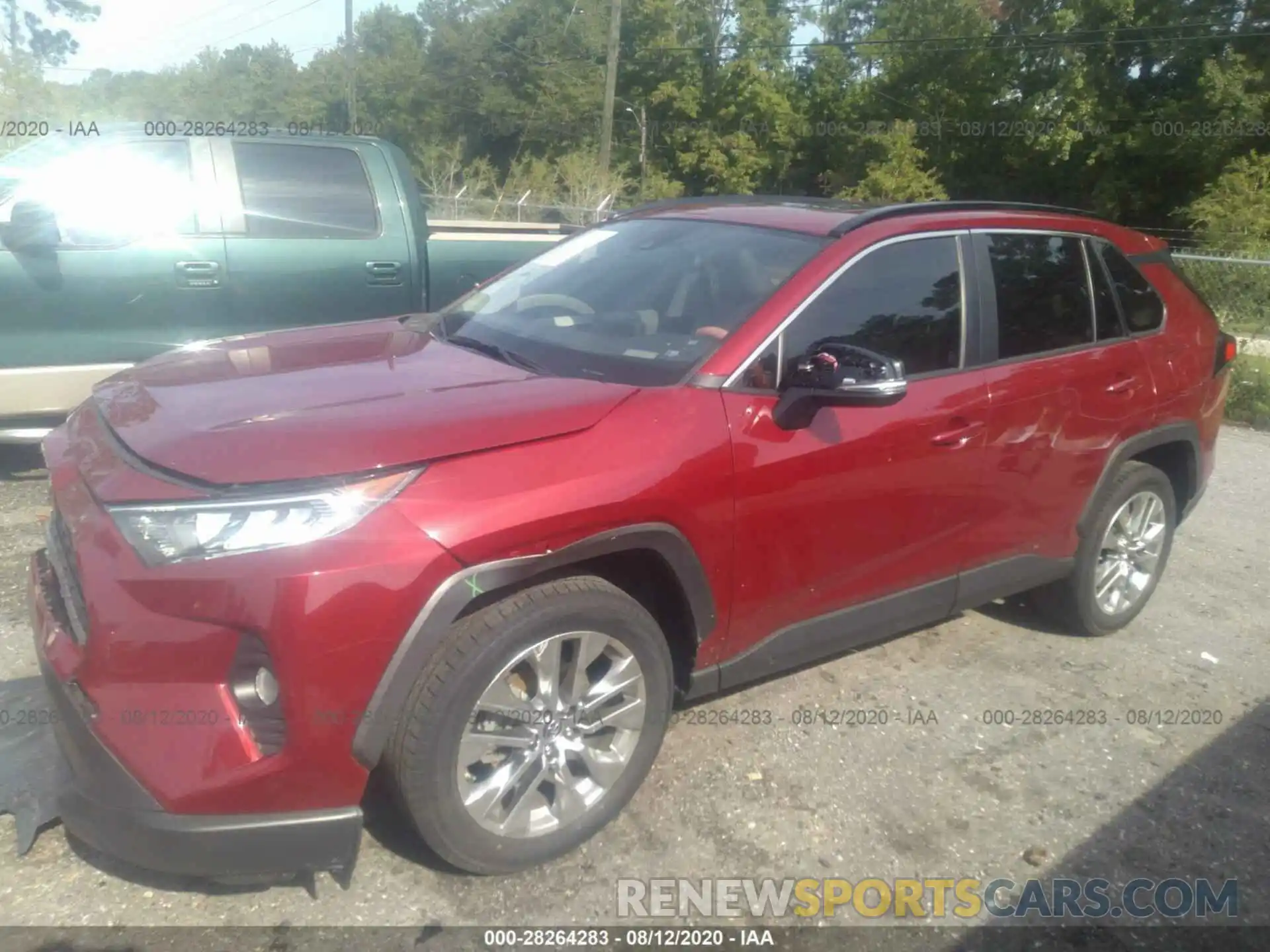 2 Photograph of a damaged car JTMC1RFV4KD006445 TOYOTA RAV4 2019