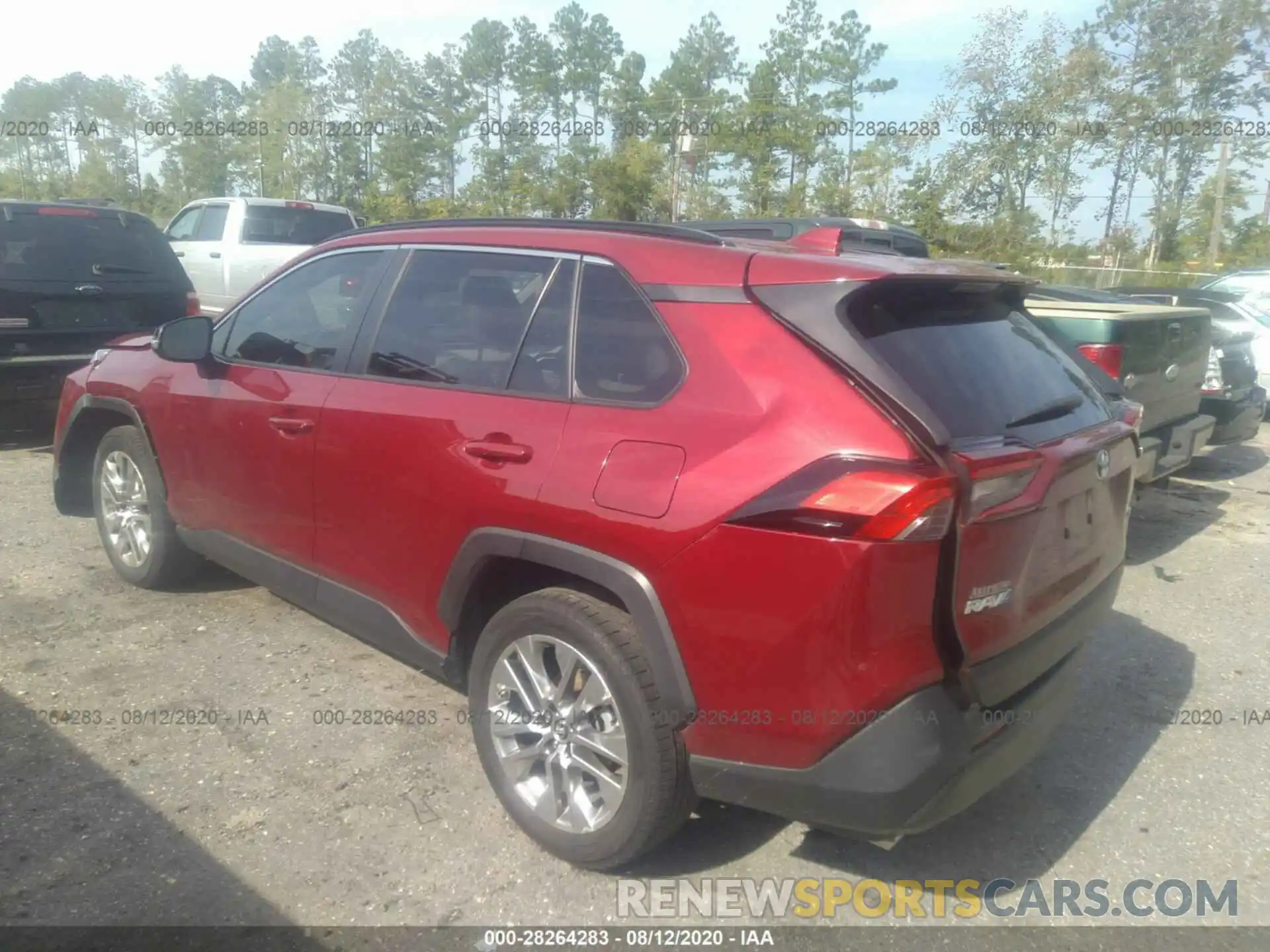 3 Photograph of a damaged car JTMC1RFV4KD006445 TOYOTA RAV4 2019