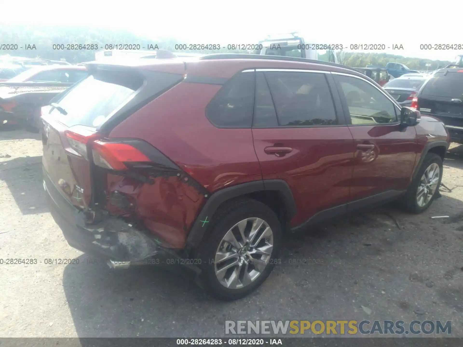 4 Photograph of a damaged car JTMC1RFV4KD006445 TOYOTA RAV4 2019