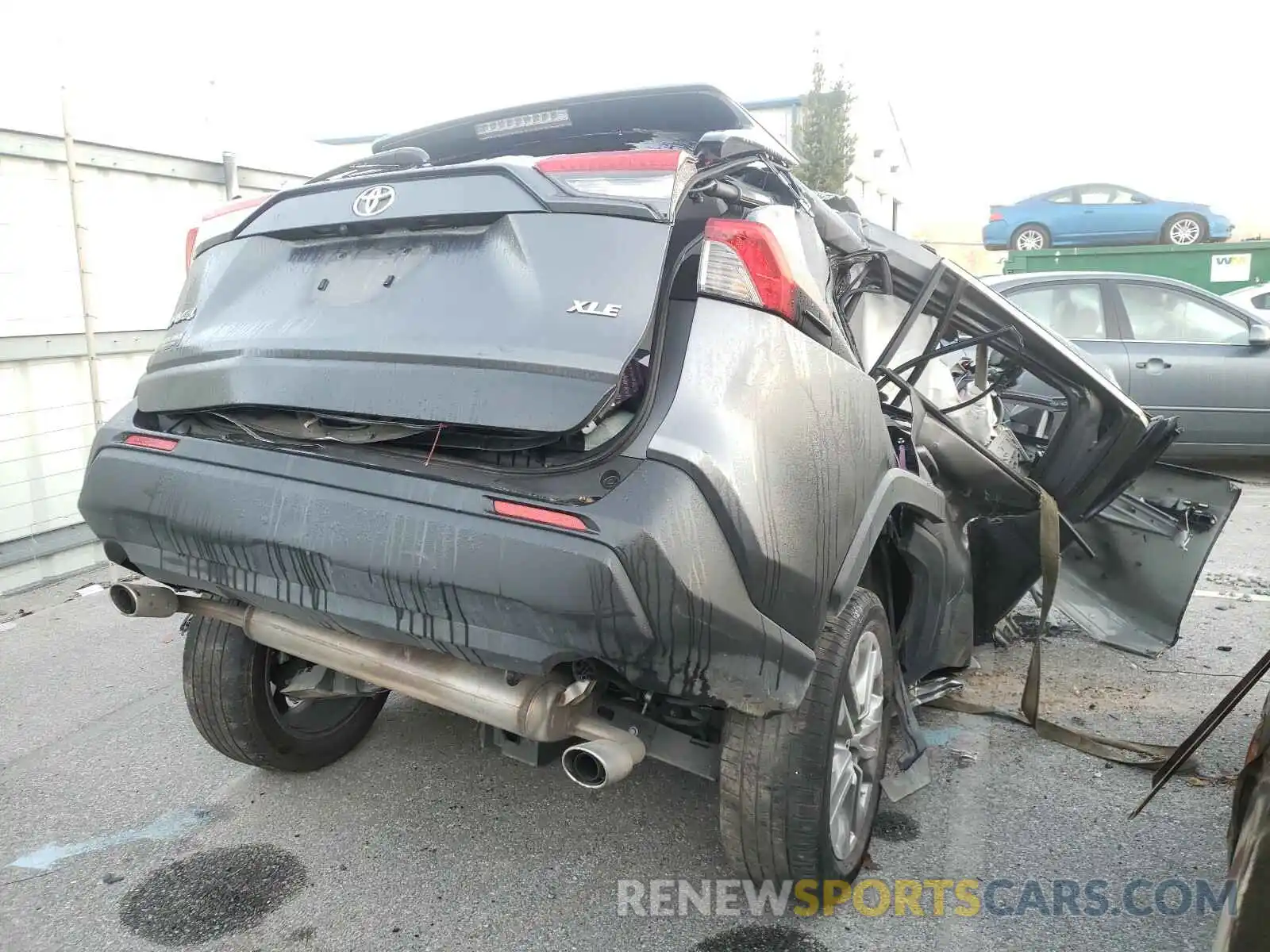 4 Photograph of a damaged car JTMC1RFV4KD018501 TOYOTA RAV4 2019
