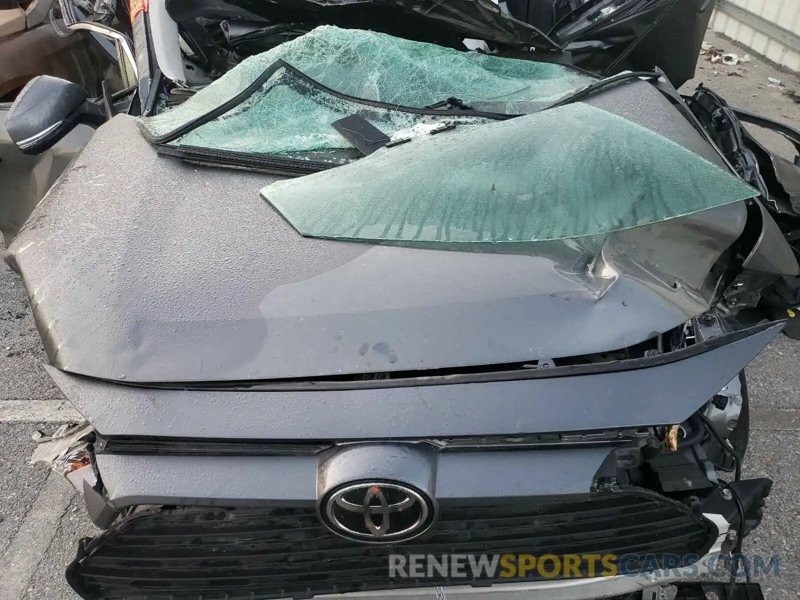 7 Photograph of a damaged car JTMC1RFV4KD018501 TOYOTA RAV4 2019
