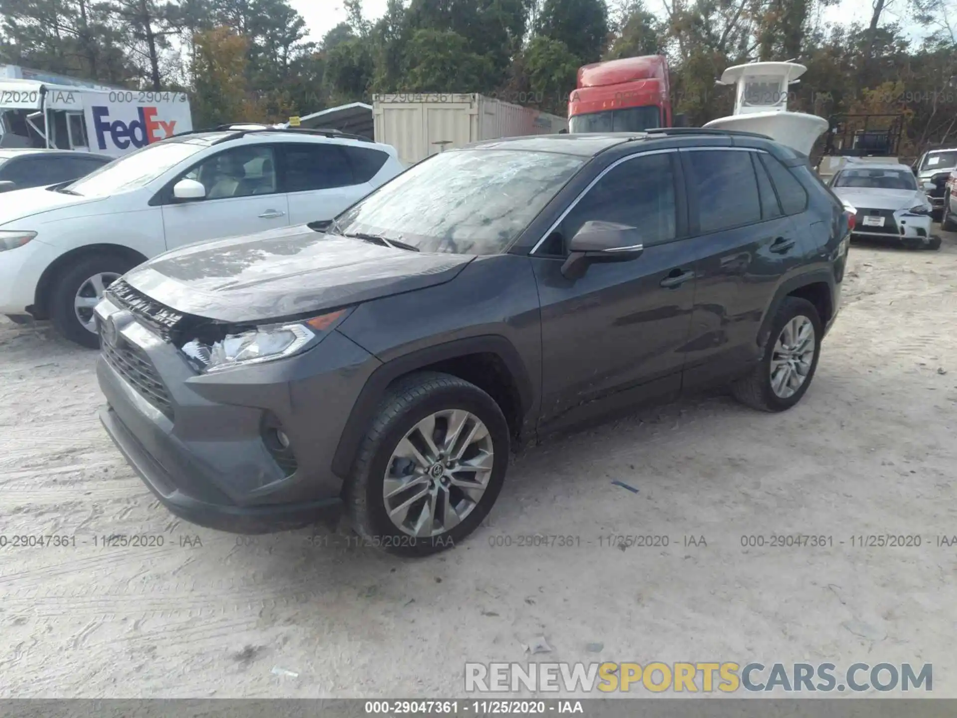 2 Photograph of a damaged car JTMC1RFV4KD020703 TOYOTA RAV4 2019