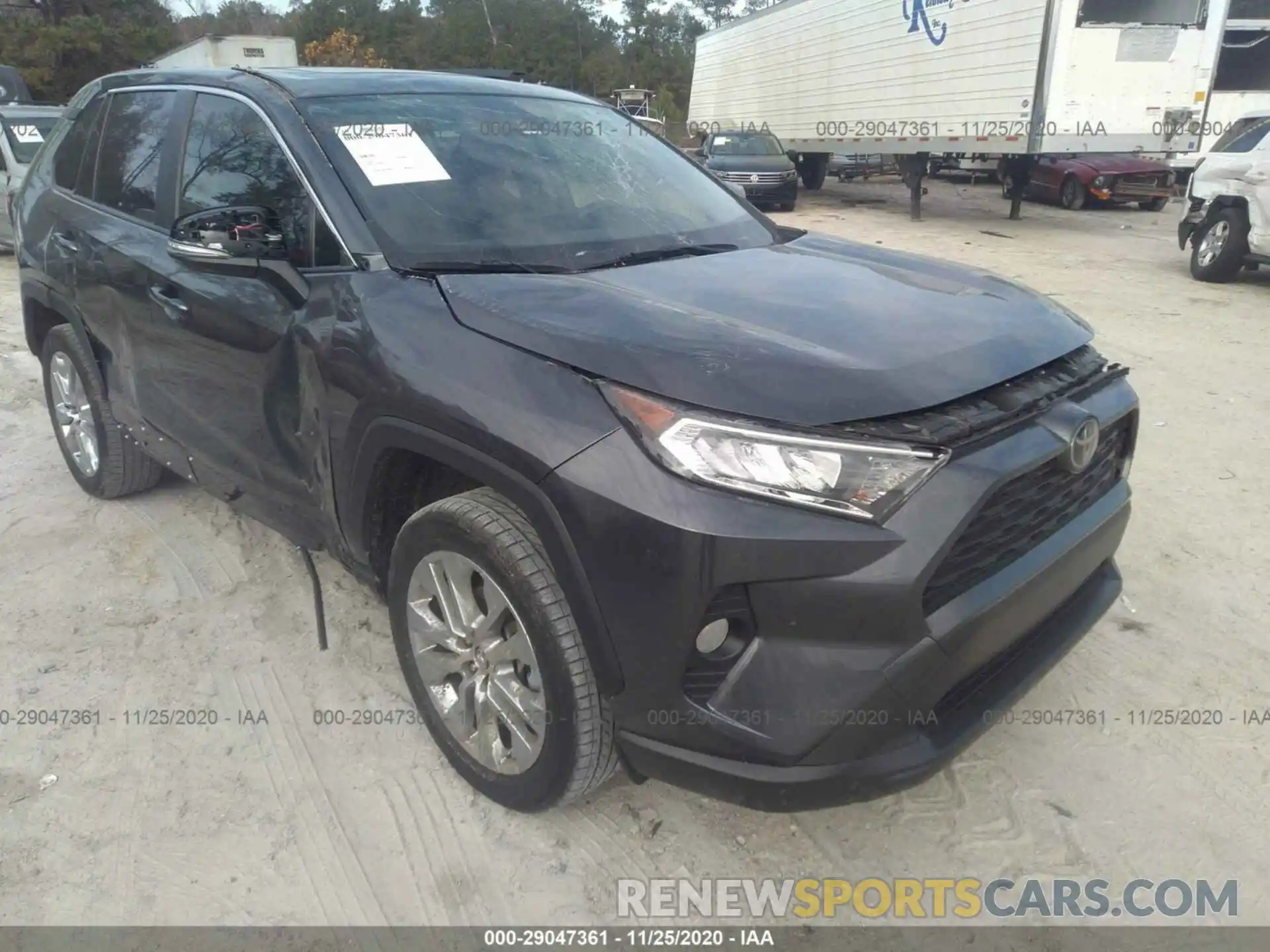 6 Photograph of a damaged car JTMC1RFV4KD020703 TOYOTA RAV4 2019