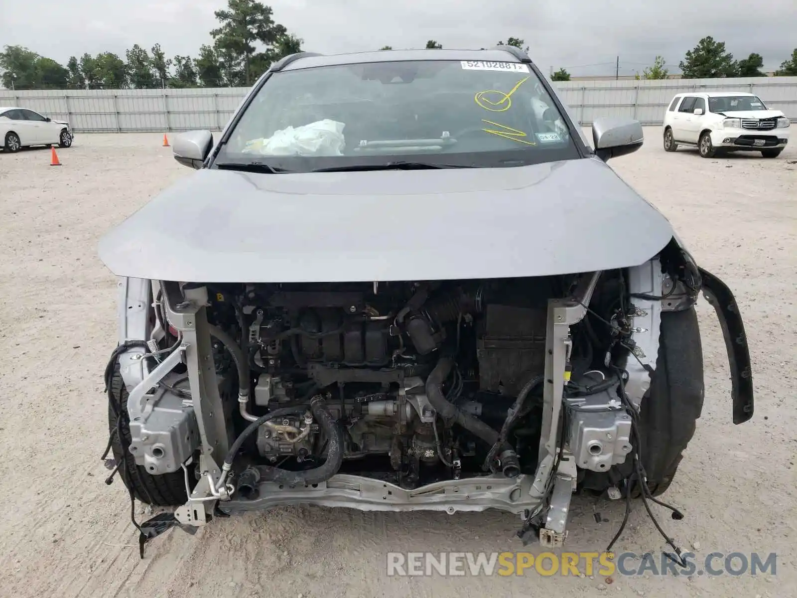 9 Photograph of a damaged car JTMC1RFV4KD021169 TOYOTA RAV4 2019