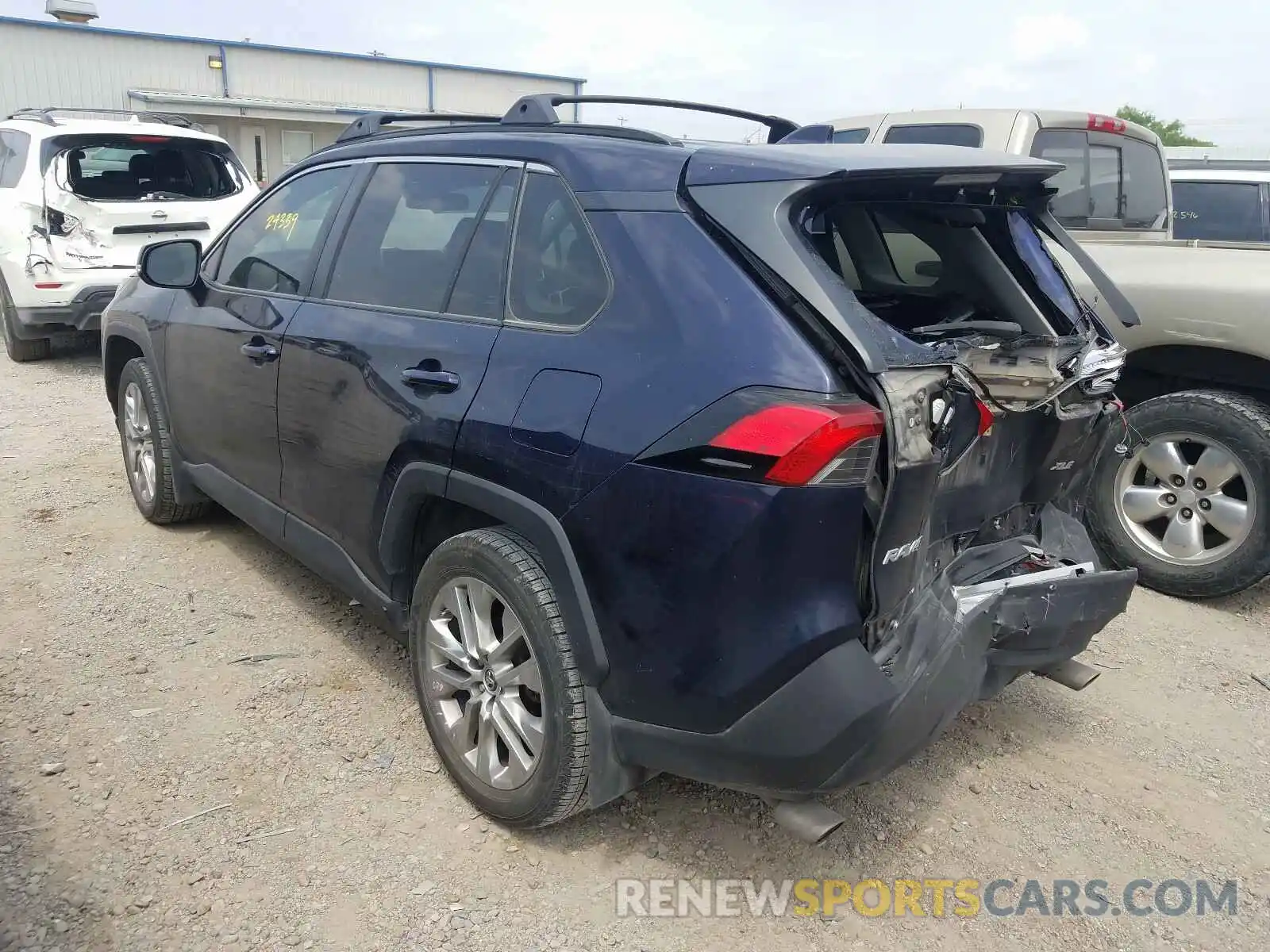 3 Photograph of a damaged car JTMC1RFV4KD024122 TOYOTA RAV4 2019