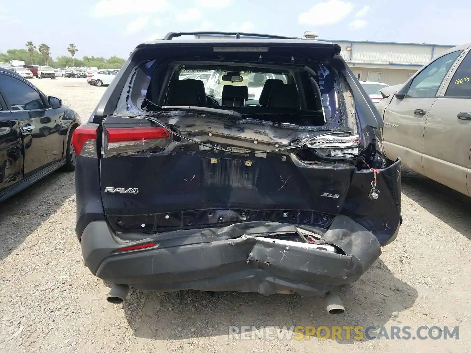 9 Photograph of a damaged car JTMC1RFV4KD024122 TOYOTA RAV4 2019