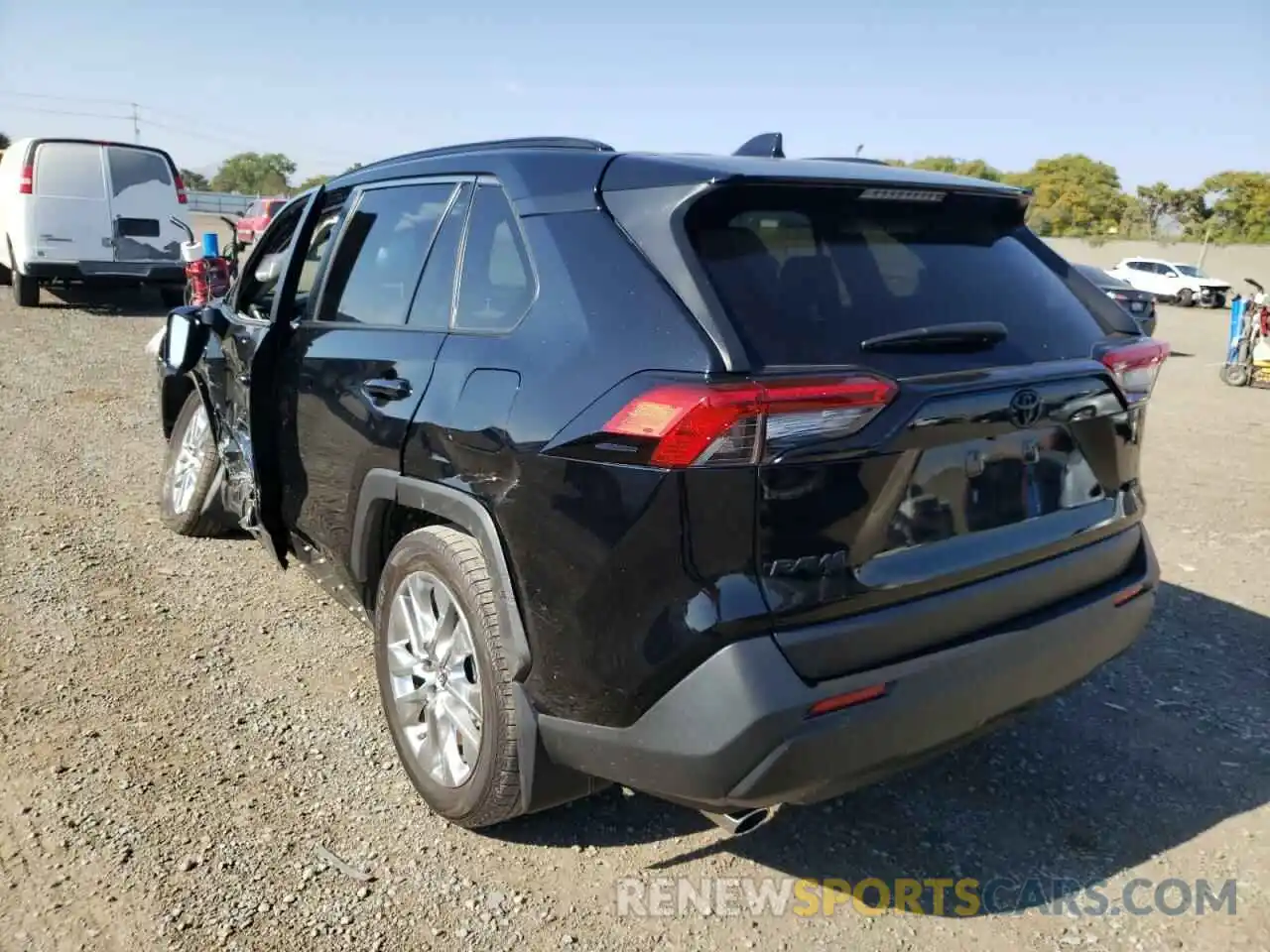 3 Photograph of a damaged car JTMC1RFV4KD027957 TOYOTA RAV4 2019