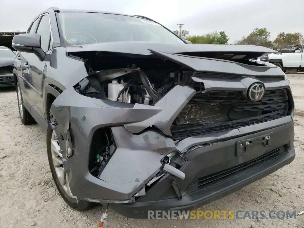 1 Photograph of a damaged car JTMC1RFV4KD042331 TOYOTA RAV4 2019