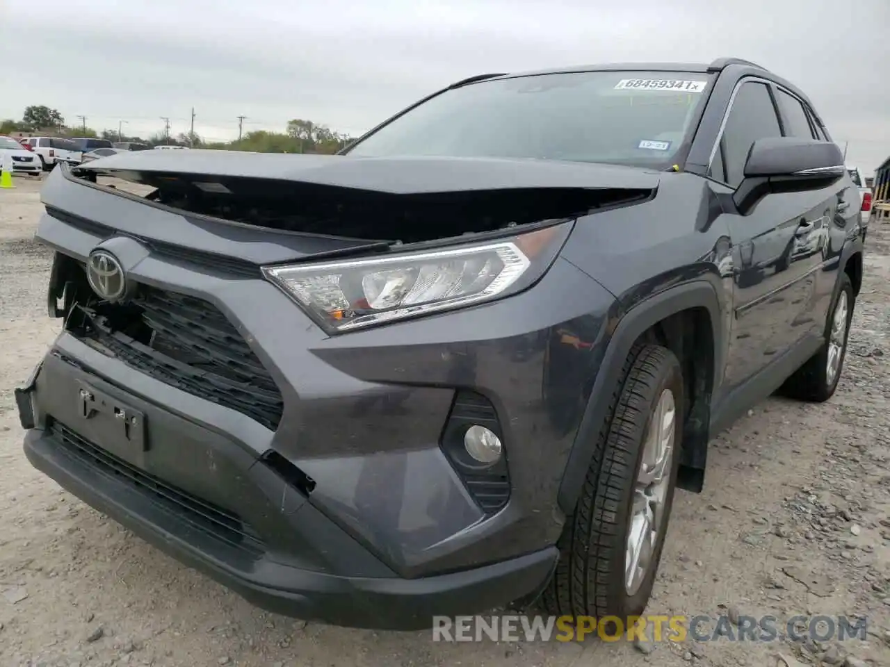 2 Photograph of a damaged car JTMC1RFV4KD042331 TOYOTA RAV4 2019