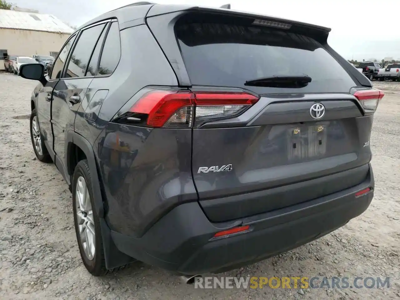 3 Photograph of a damaged car JTMC1RFV4KD042331 TOYOTA RAV4 2019