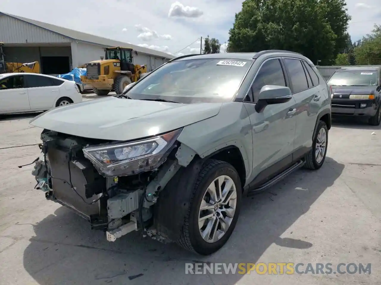 2 Photograph of a damaged car JTMC1RFV4KD502264 TOYOTA RAV4 2019