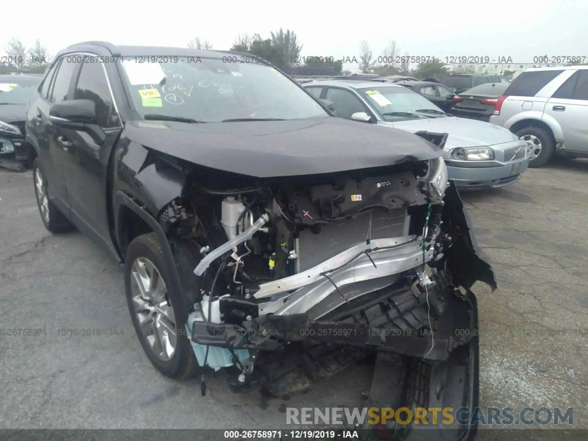 6 Photograph of a damaged car JTMC1RFV4KD504726 TOYOTA RAV4 2019