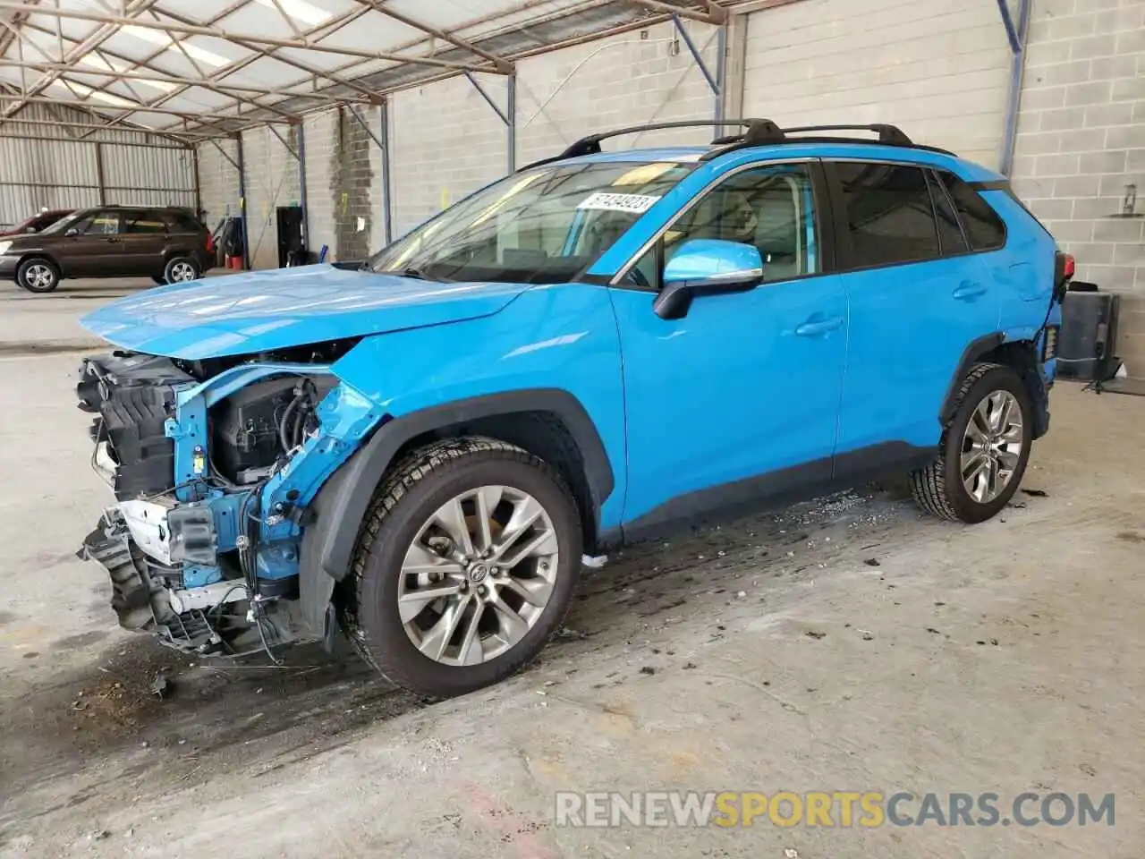 1 Photograph of a damaged car JTMC1RFV4KD509232 TOYOTA RAV4 2019