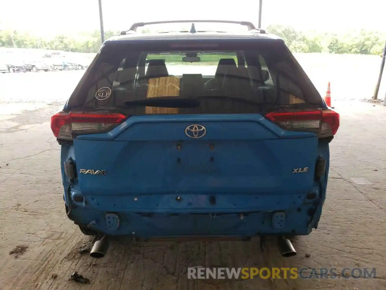 6 Photograph of a damaged car JTMC1RFV4KD509232 TOYOTA RAV4 2019