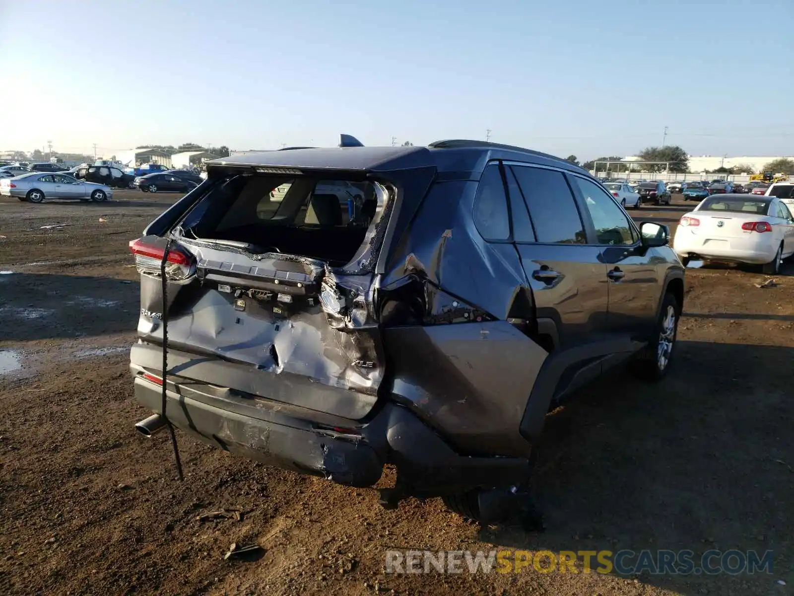 4 Photograph of a damaged car JTMC1RFV4KD513099 TOYOTA RAV4 2019