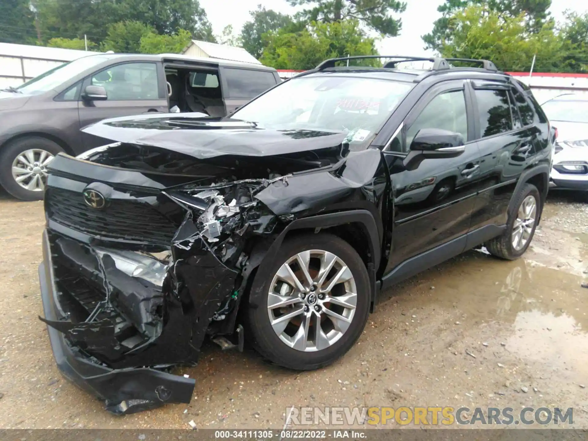 2 Photograph of a damaged car JTMC1RFV5KD002565 TOYOTA RAV4 2019