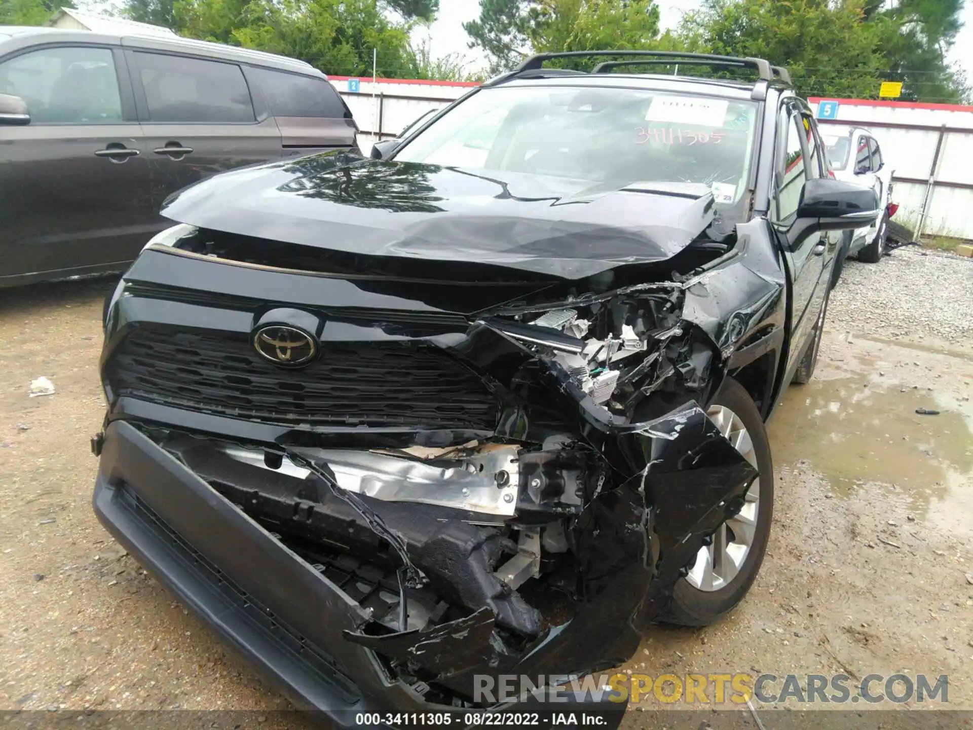 6 Photograph of a damaged car JTMC1RFV5KD002565 TOYOTA RAV4 2019