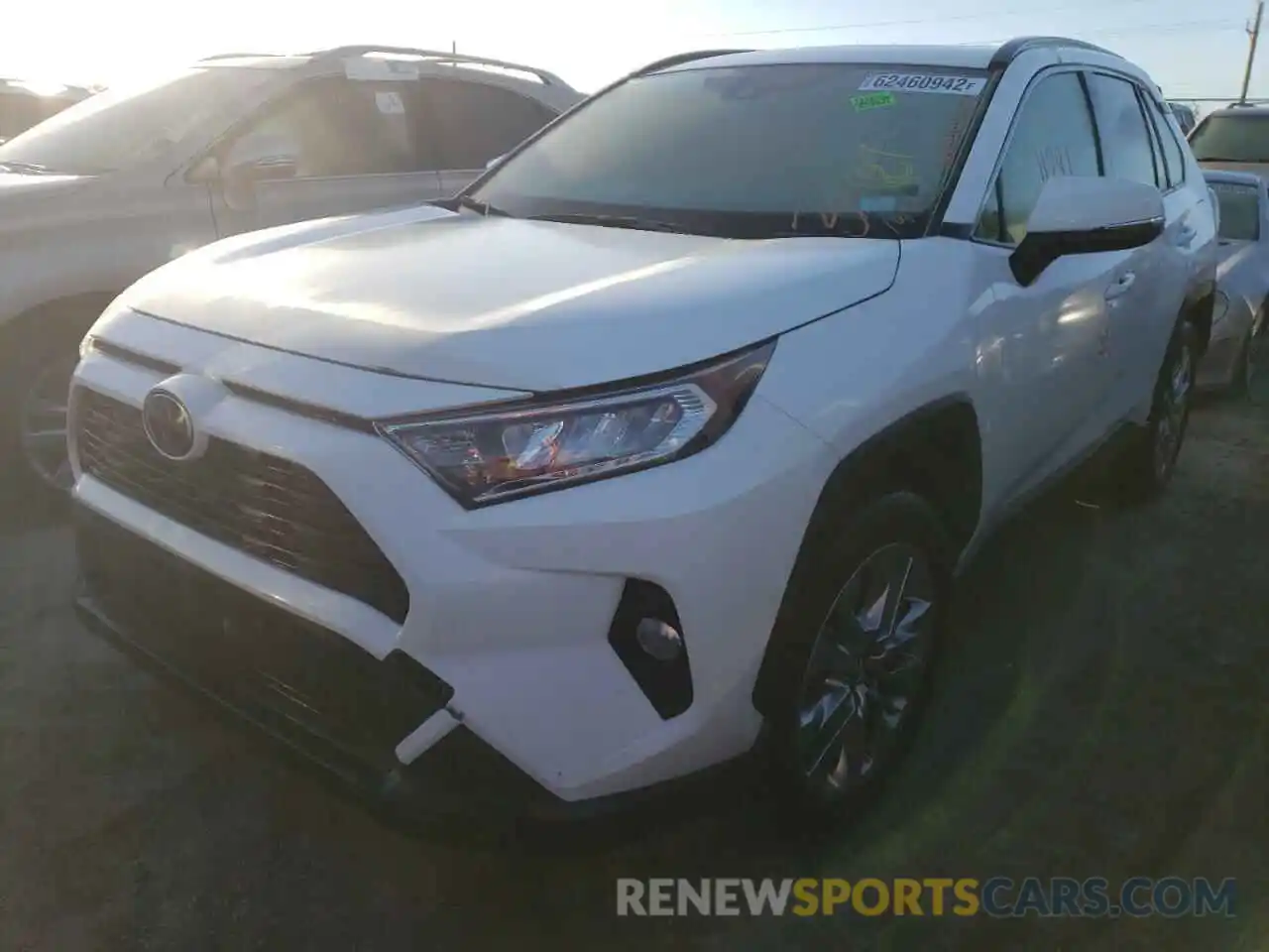 2 Фотография поврежденного автомобиля JTMC1RFV5KD003005 TOYOTA RAV4 2019