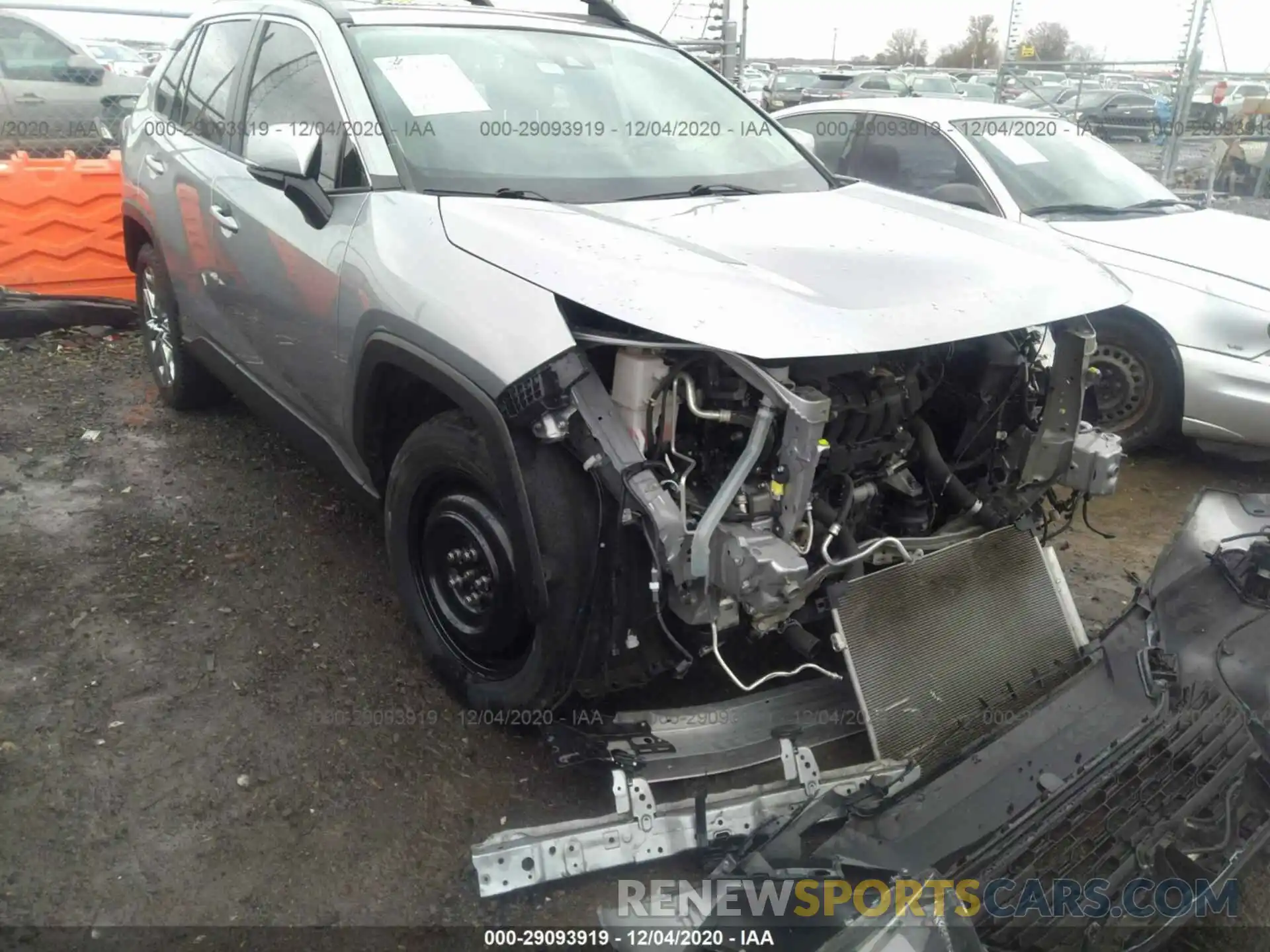 1 Фотография поврежденного автомобиля JTMC1RFV5KD006812 TOYOTA RAV4 2019