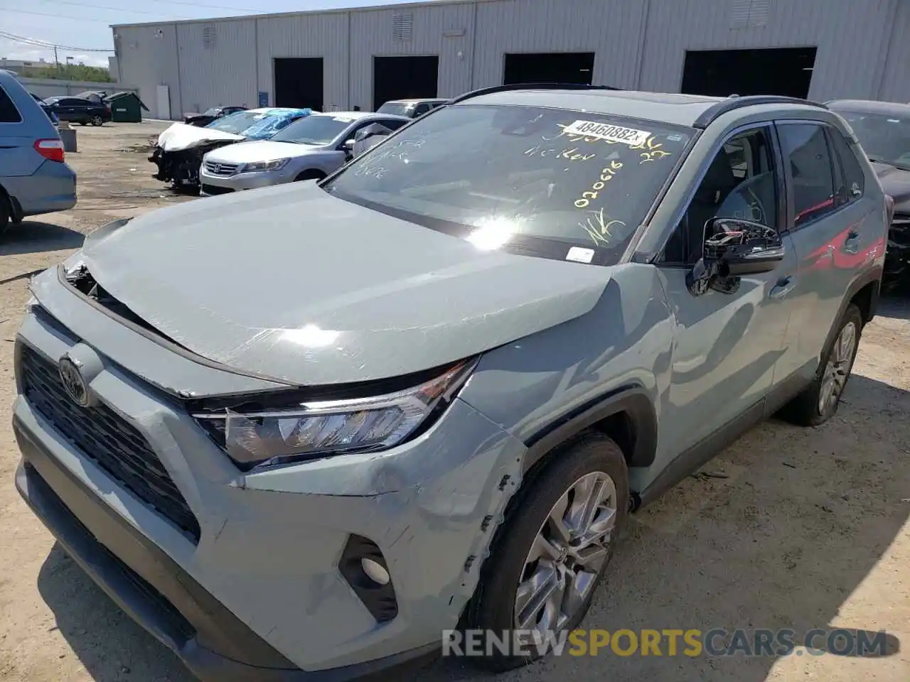 2 Photograph of a damaged car JTMC1RFV5KD020676 TOYOTA RAV4 2019