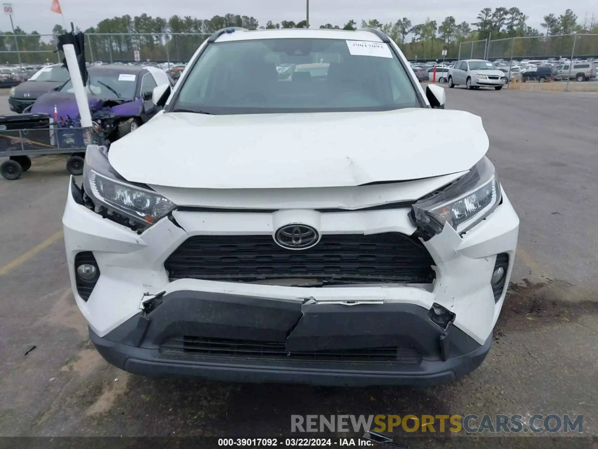 12 Photograph of a damaged car JTMC1RFV5KD029877 TOYOTA RAV4 2019