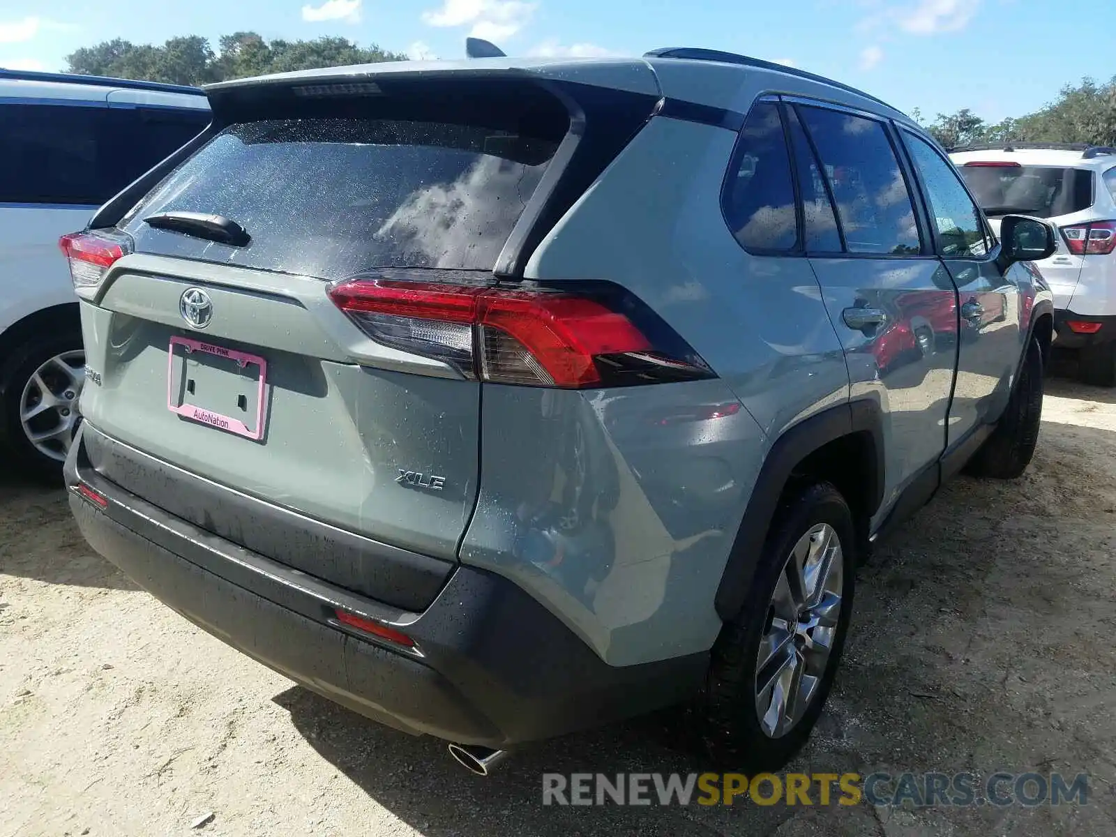 4 Photograph of a damaged car JTMC1RFV5KD037557 TOYOTA RAV4 2019