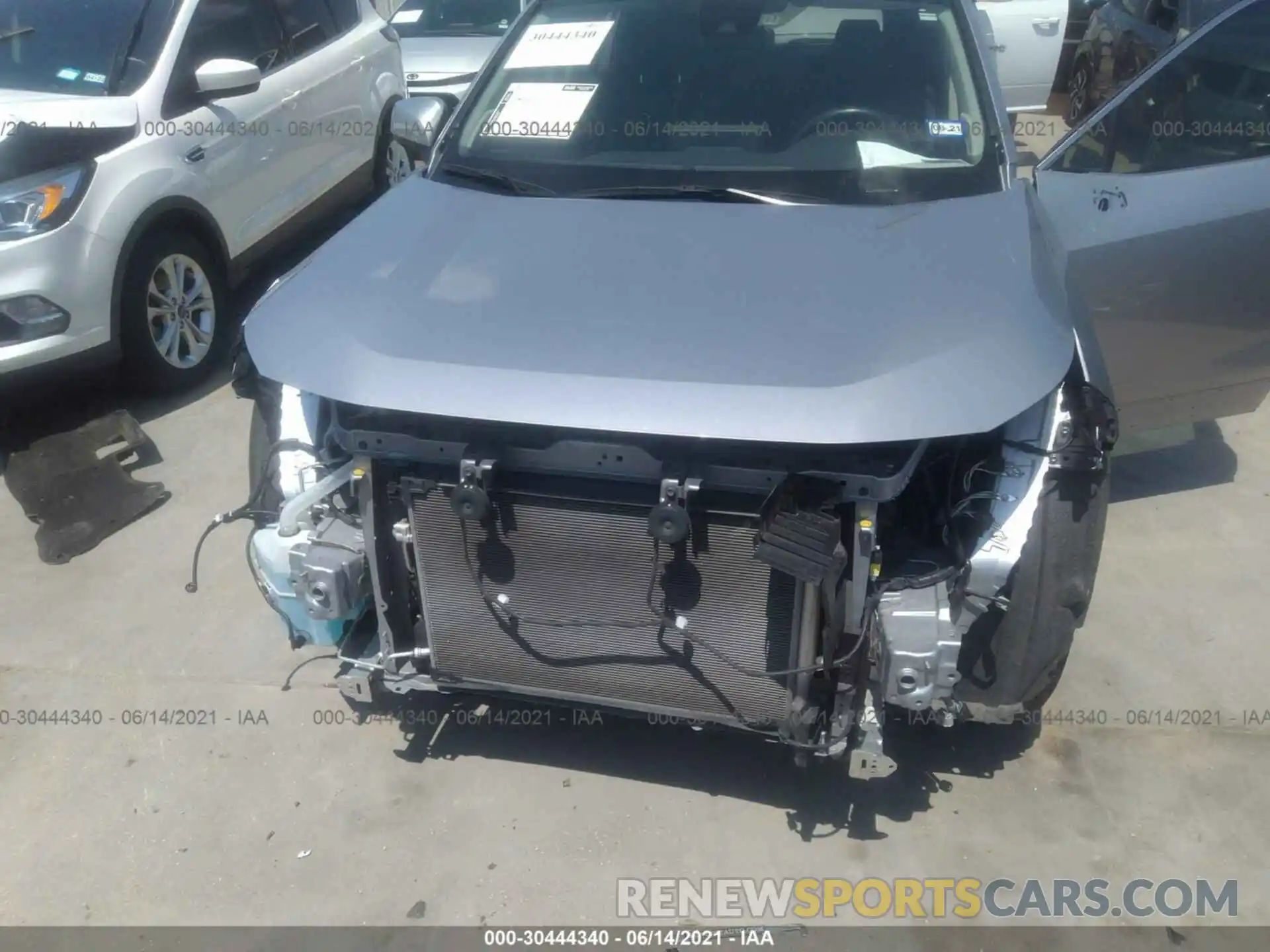 6 Photograph of a damaged car JTMC1RFV5KD502175 TOYOTA RAV4 2019