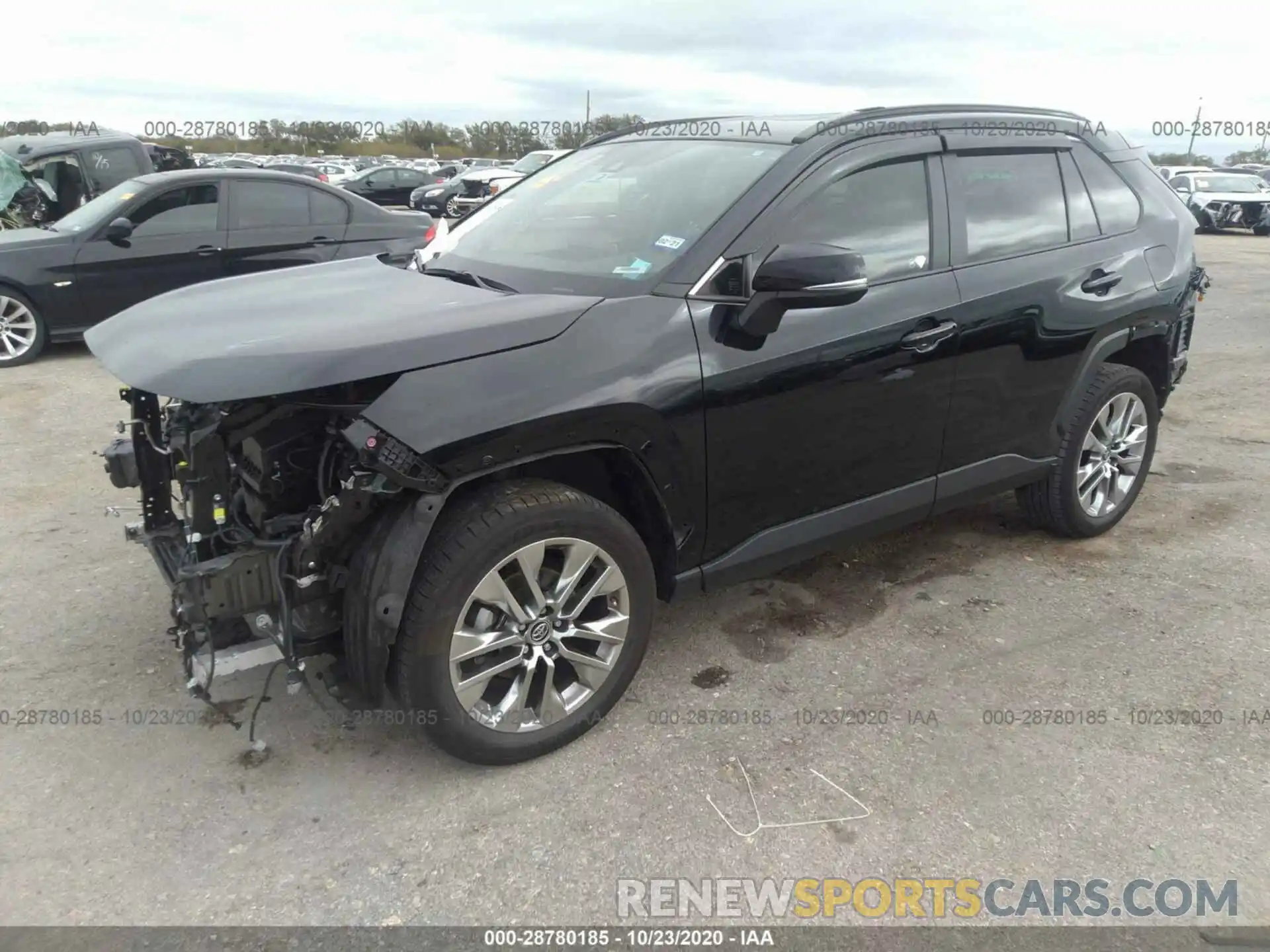 2 Photograph of a damaged car JTMC1RFV5KD502712 TOYOTA RAV4 2019