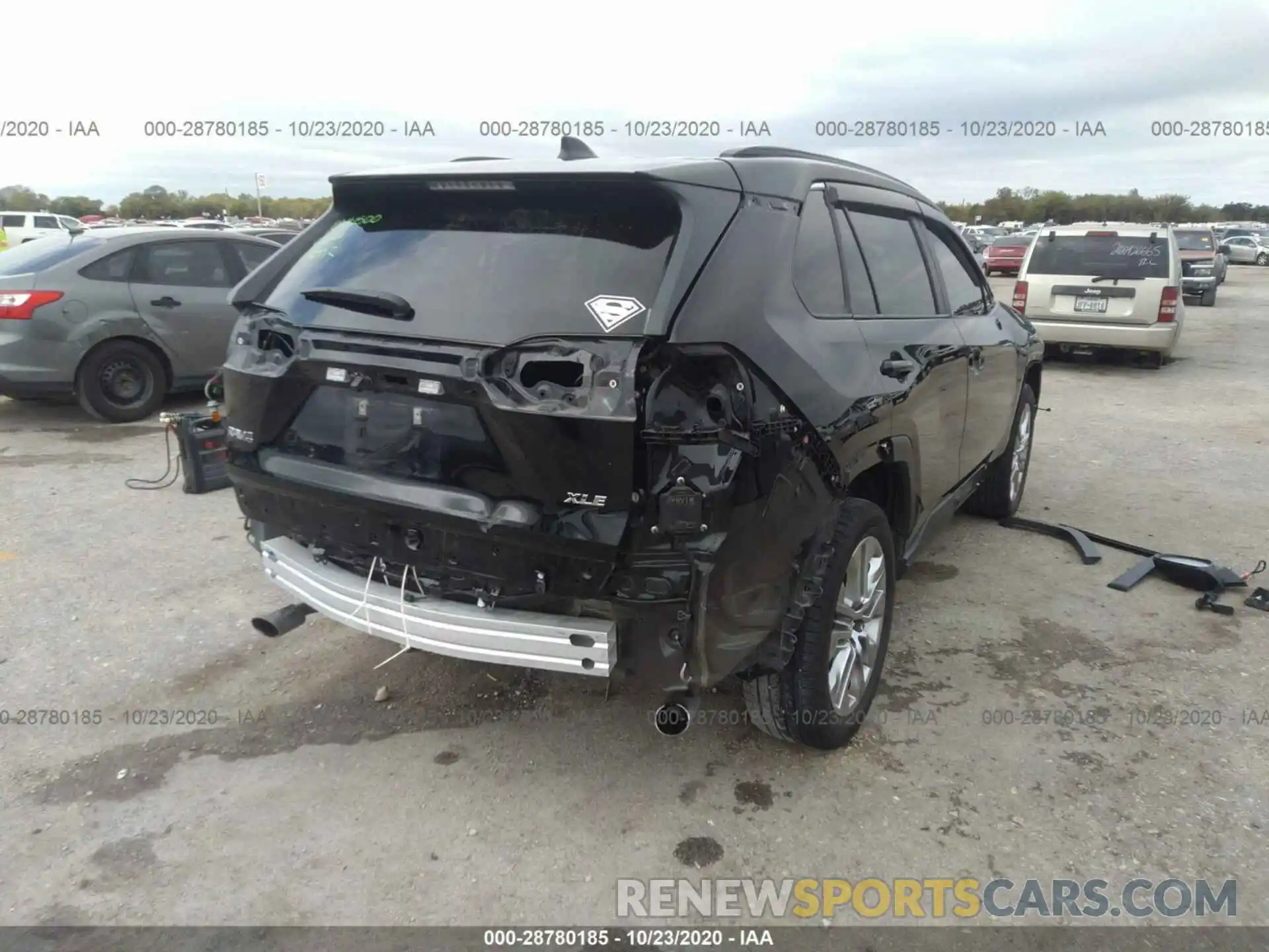 6 Photograph of a damaged car JTMC1RFV5KD502712 TOYOTA RAV4 2019