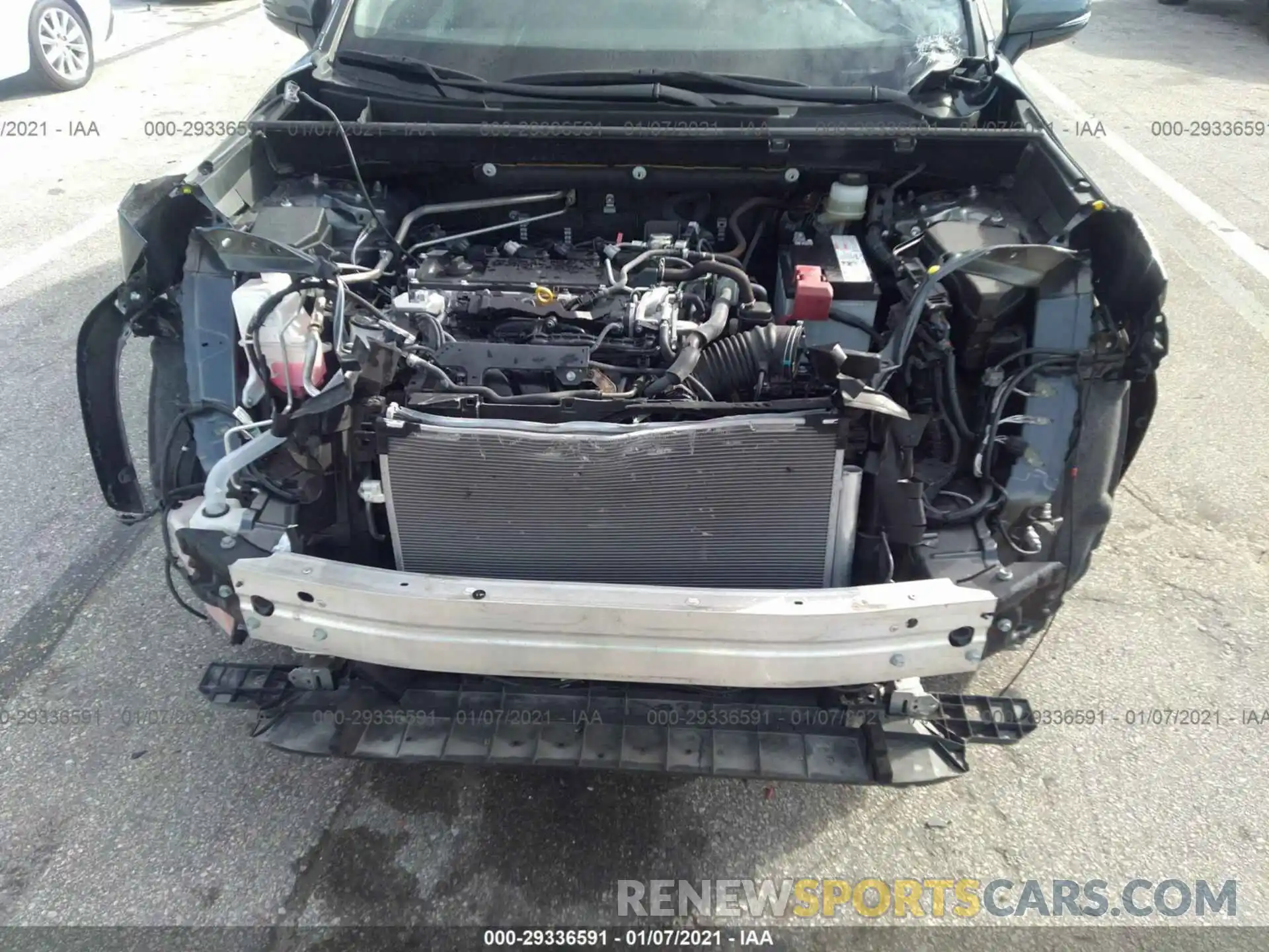 10 Photograph of a damaged car JTMC1RFV5KD503052 TOYOTA RAV4 2019