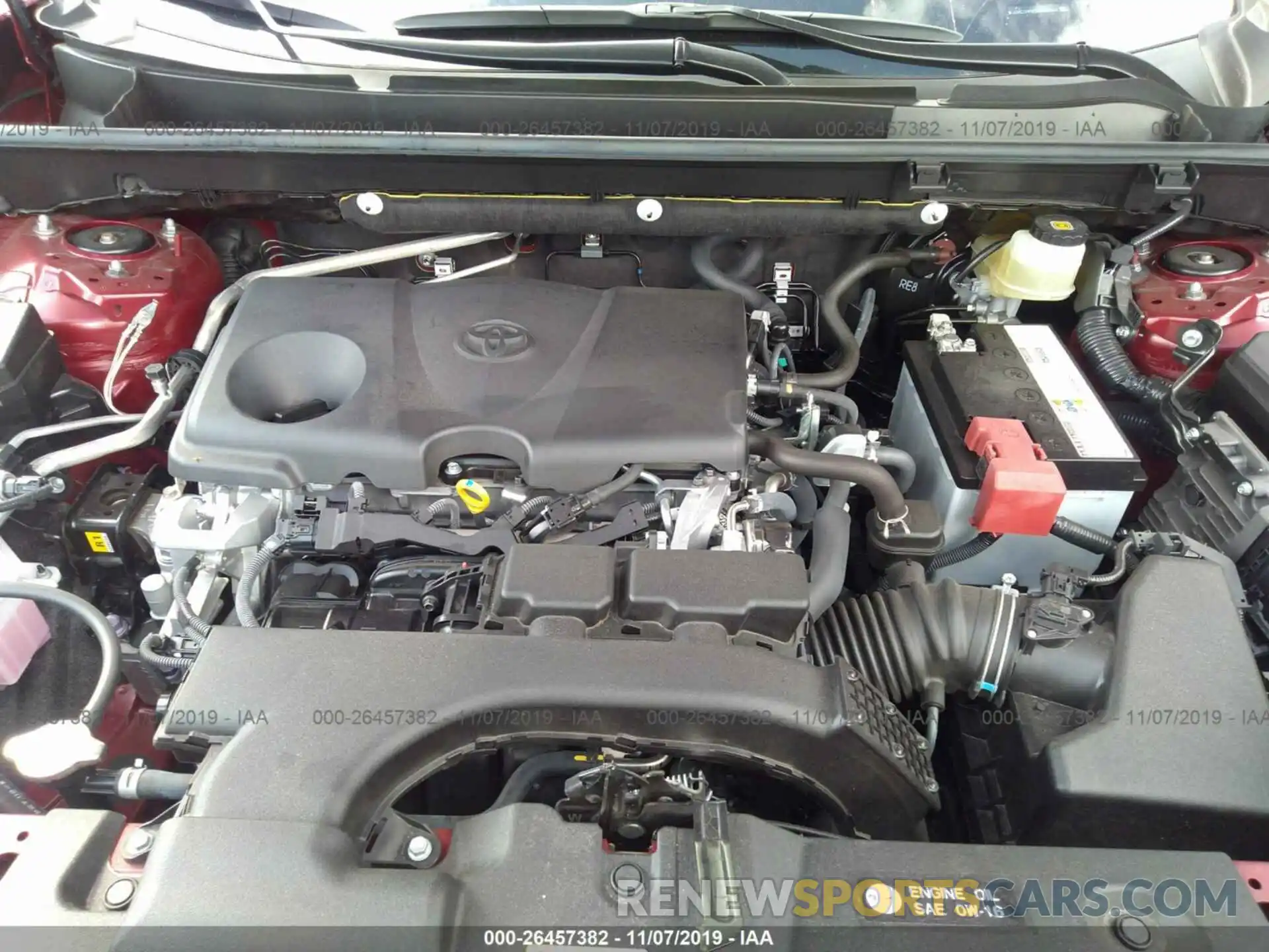 10 Фотография поврежденного автомобиля JTMC1RFV5KD504914 TOYOTA RAV4 2019