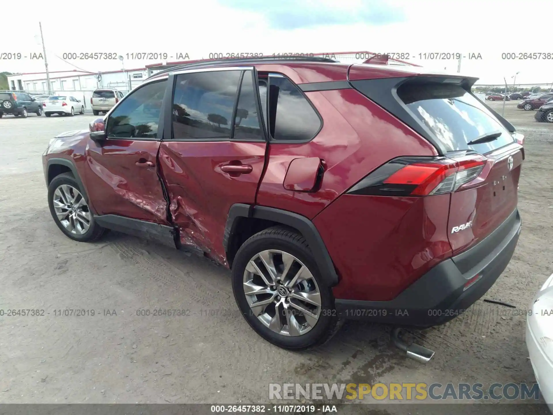 3 Фотография поврежденного автомобиля JTMC1RFV5KD504914 TOYOTA RAV4 2019