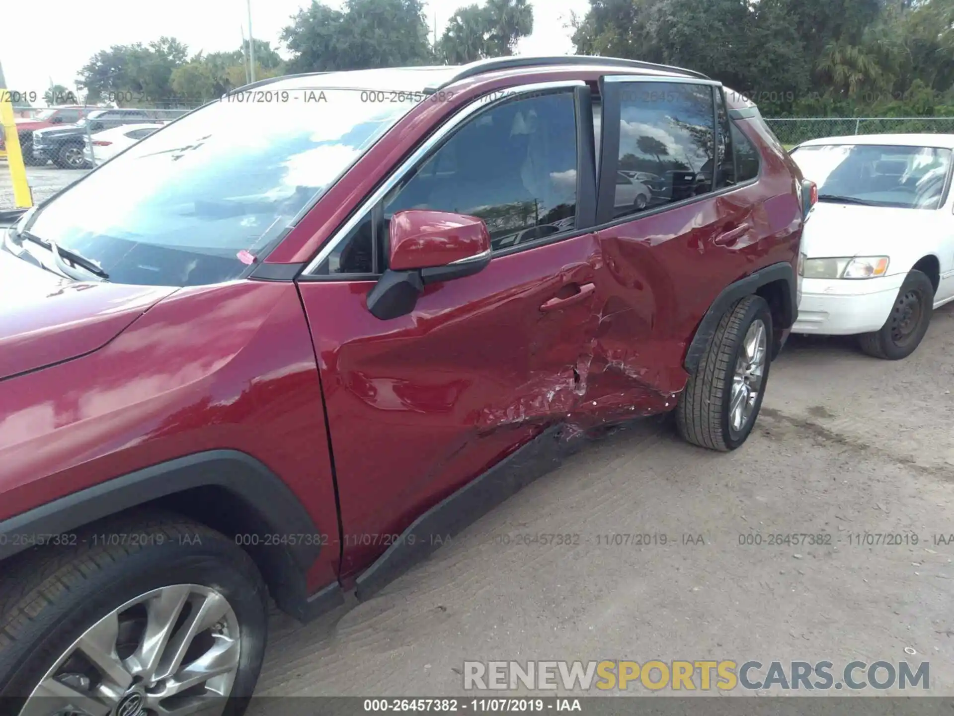 6 Photograph of a damaged car JTMC1RFV5KD504914 TOYOTA RAV4 2019