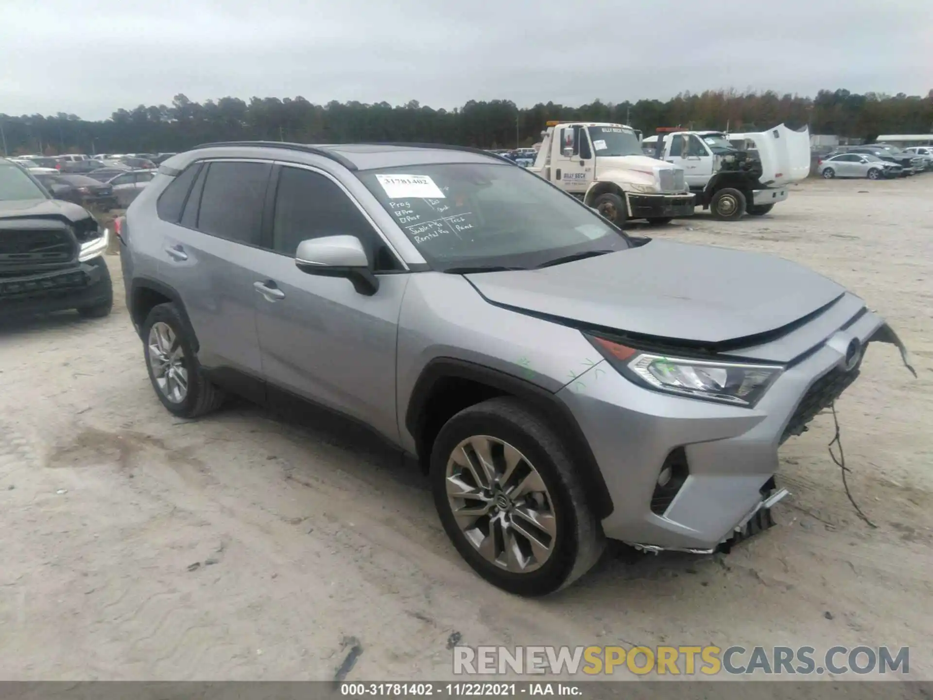 1 Photograph of a damaged car JTMC1RFV5KD508512 TOYOTA RAV4 2019