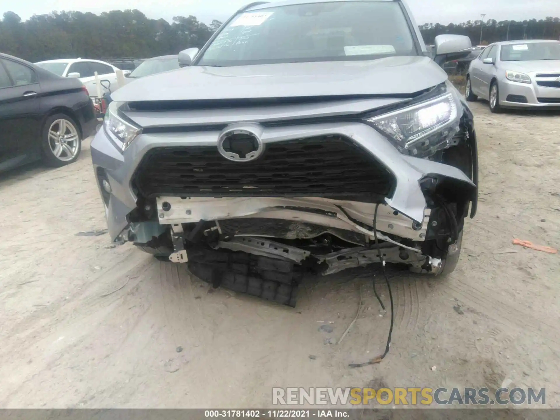 6 Photograph of a damaged car JTMC1RFV5KD508512 TOYOTA RAV4 2019