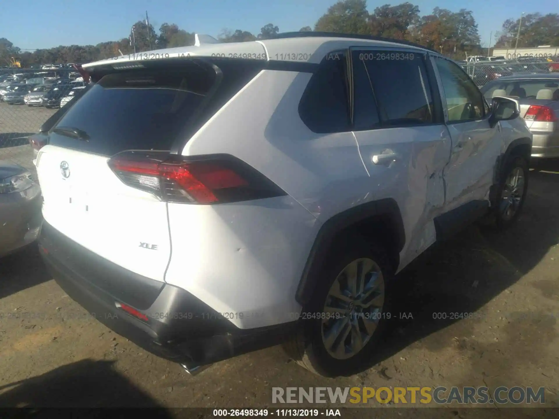 4 Photograph of a damaged car JTMC1RFV5KD516867 TOYOTA RAV4 2019