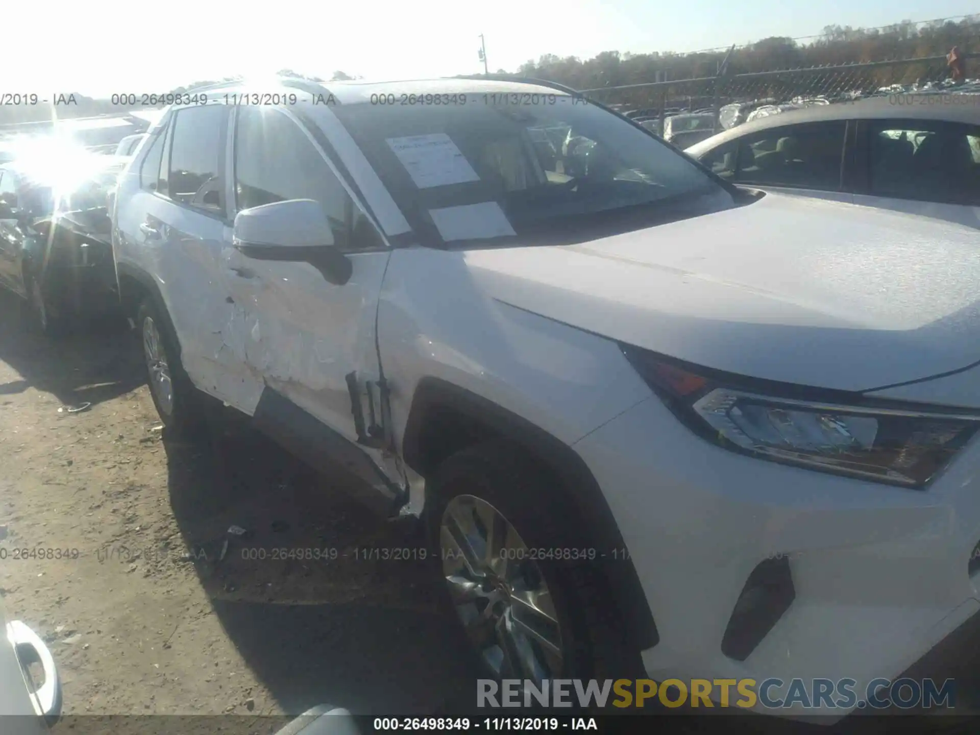 6 Photograph of a damaged car JTMC1RFV5KD516867 TOYOTA RAV4 2019