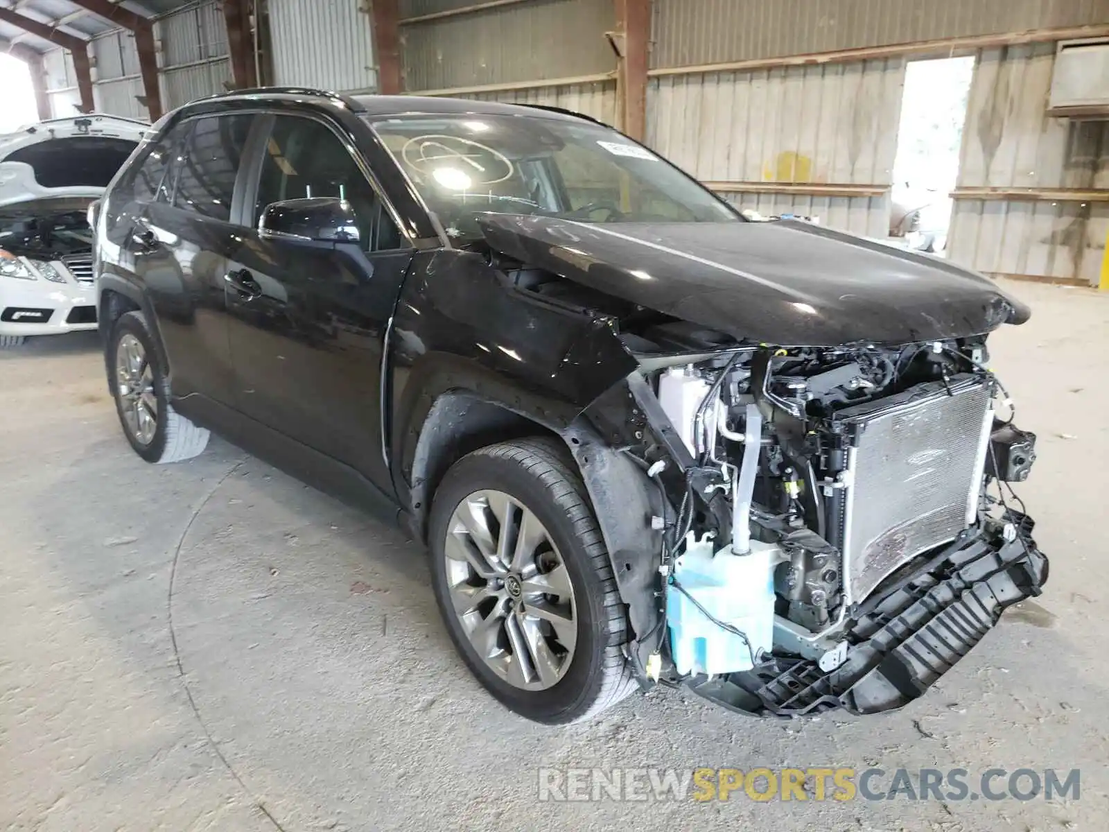 1 Photograph of a damaged car JTMC1RFV6KD007502 TOYOTA RAV4 2019