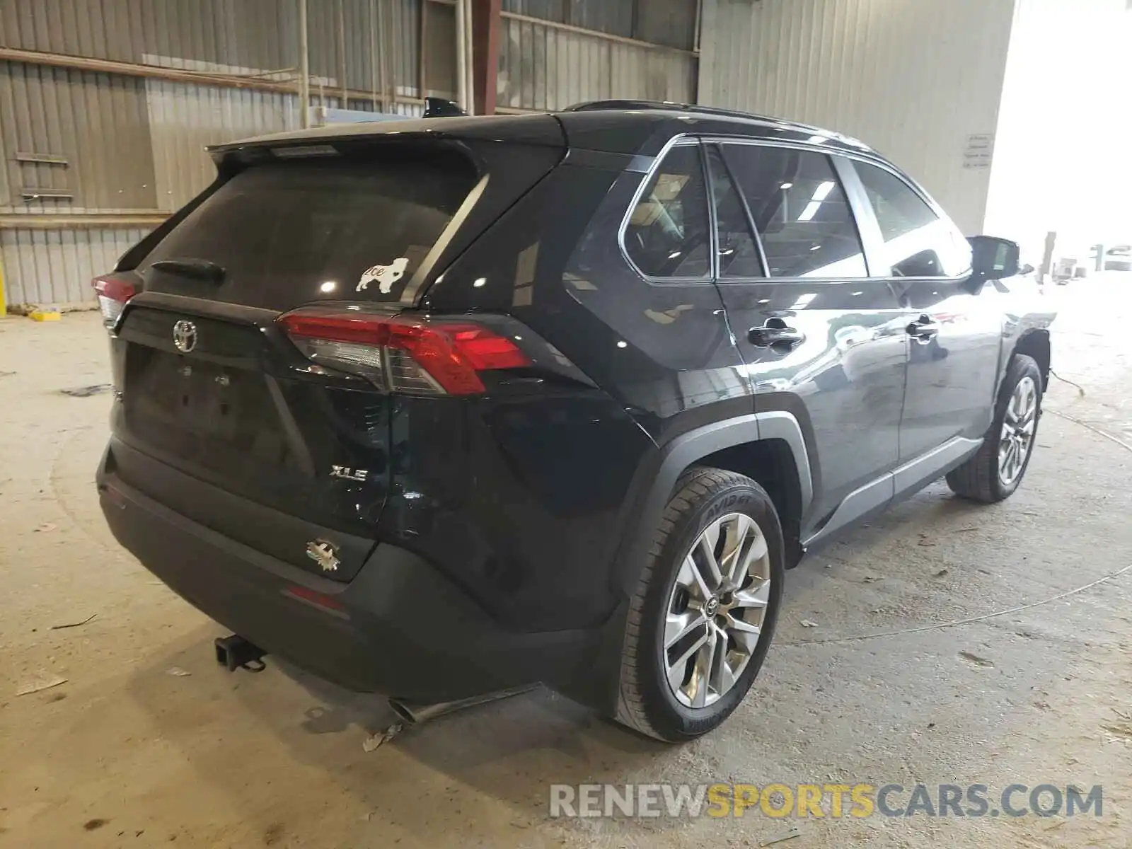 4 Photograph of a damaged car JTMC1RFV6KD007502 TOYOTA RAV4 2019