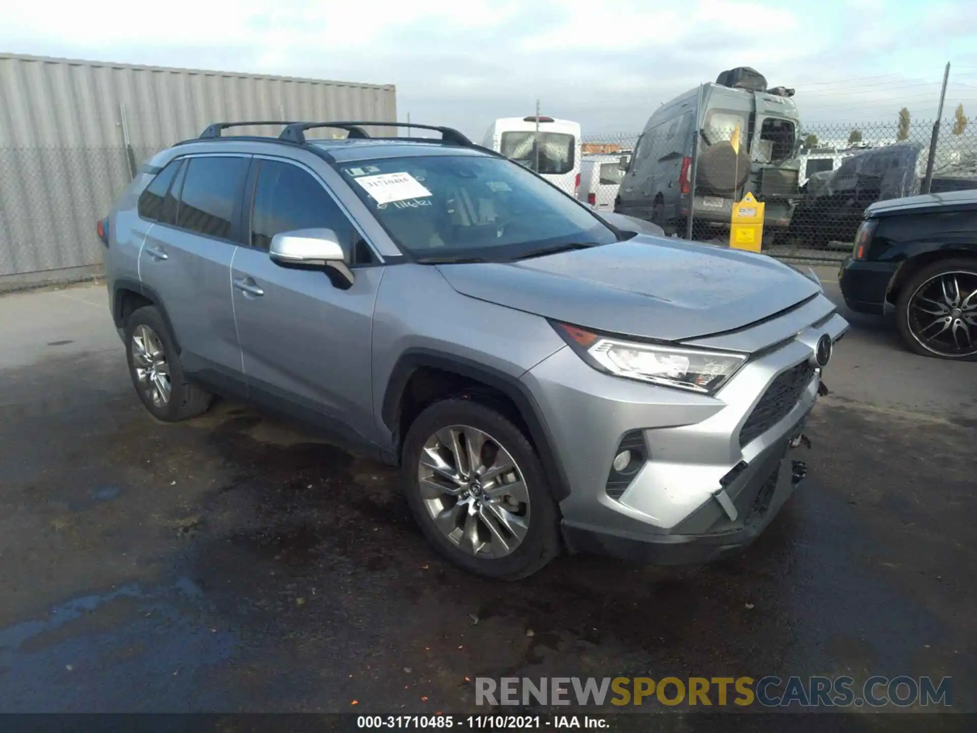 1 Photograph of a damaged car JTMC1RFV6KD014577 TOYOTA RAV4 2019