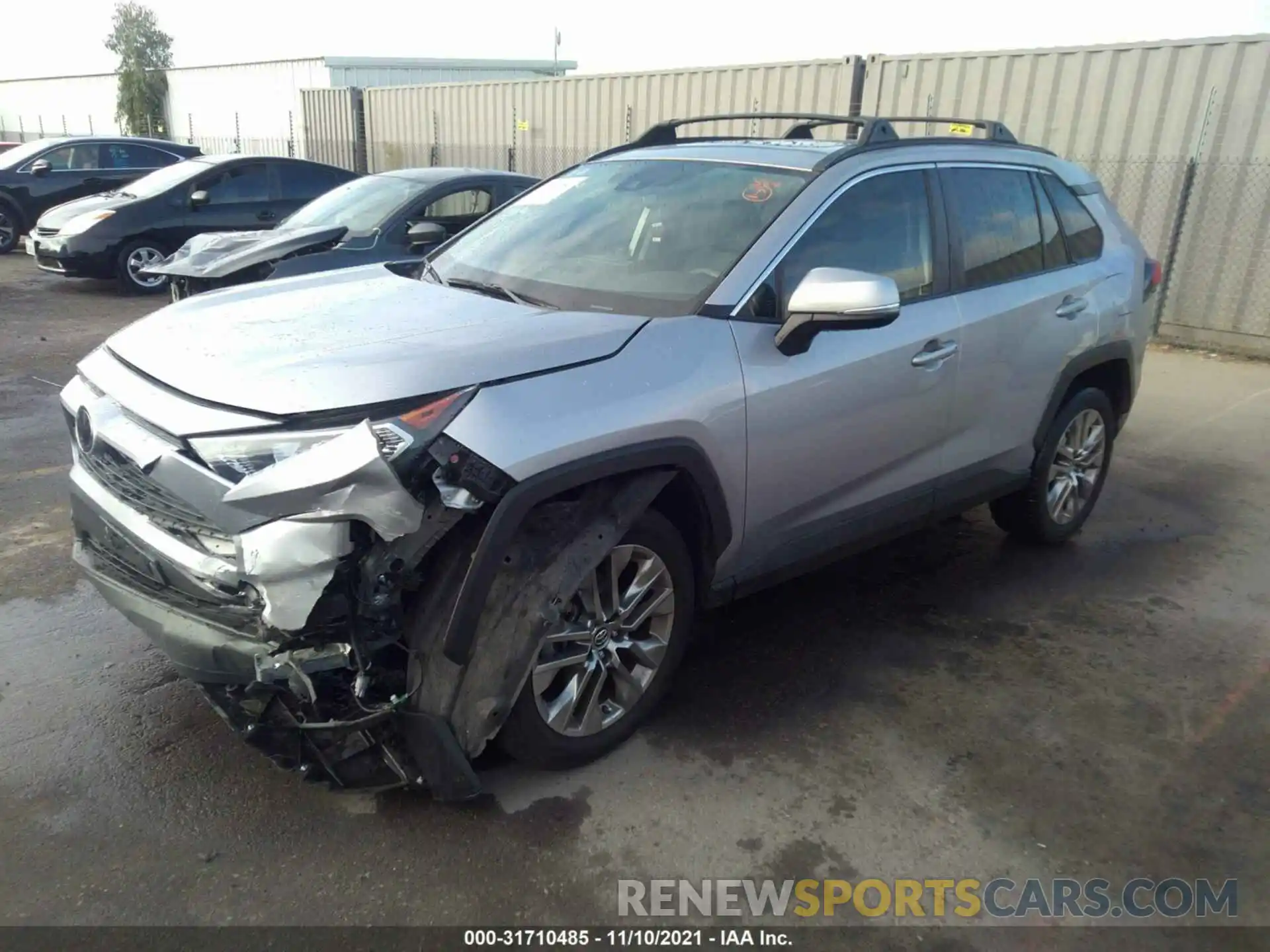 2 Photograph of a damaged car JTMC1RFV6KD014577 TOYOTA RAV4 2019