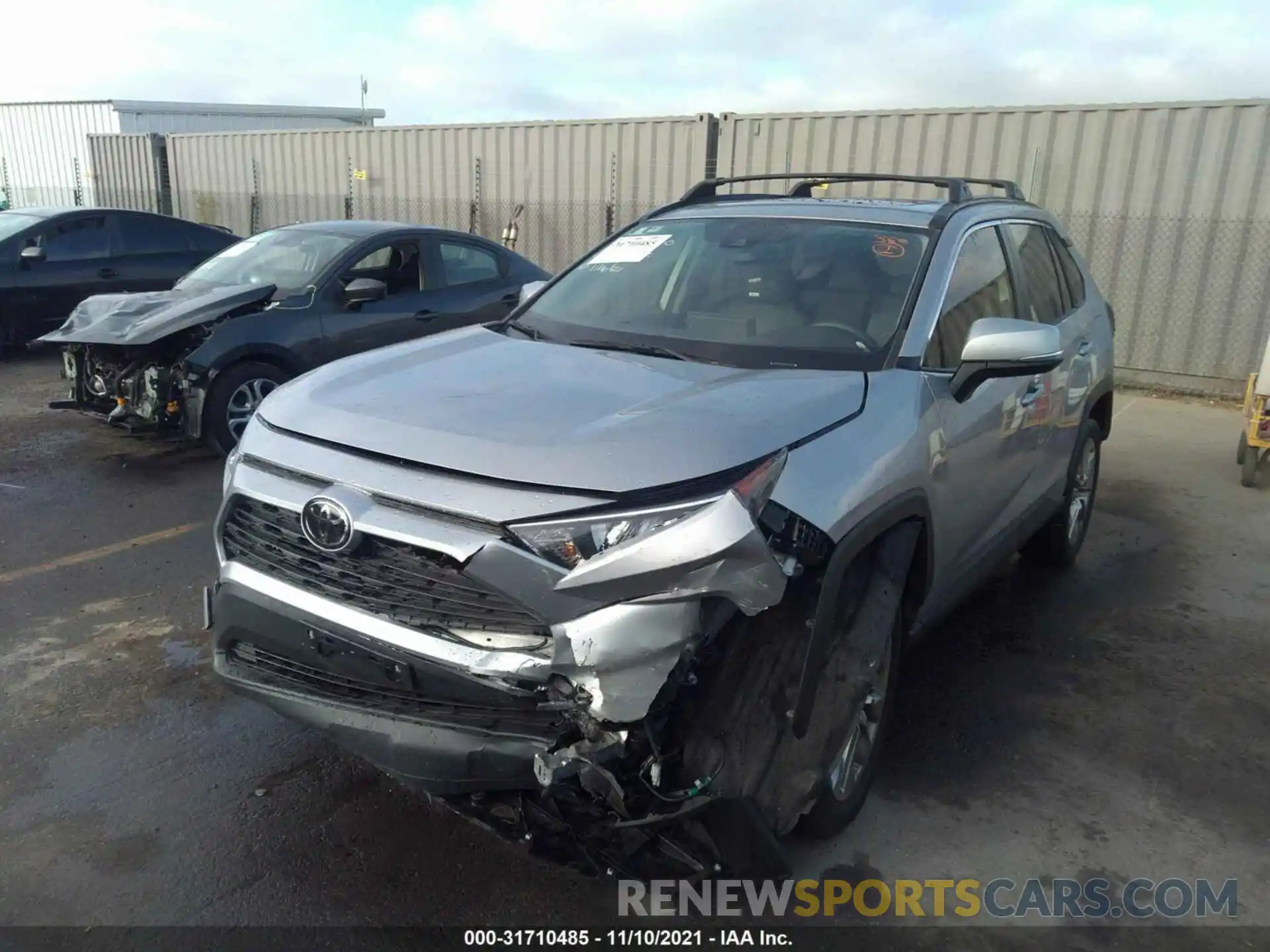 6 Фотография поврежденного автомобиля JTMC1RFV6KD014577 TOYOTA RAV4 2019