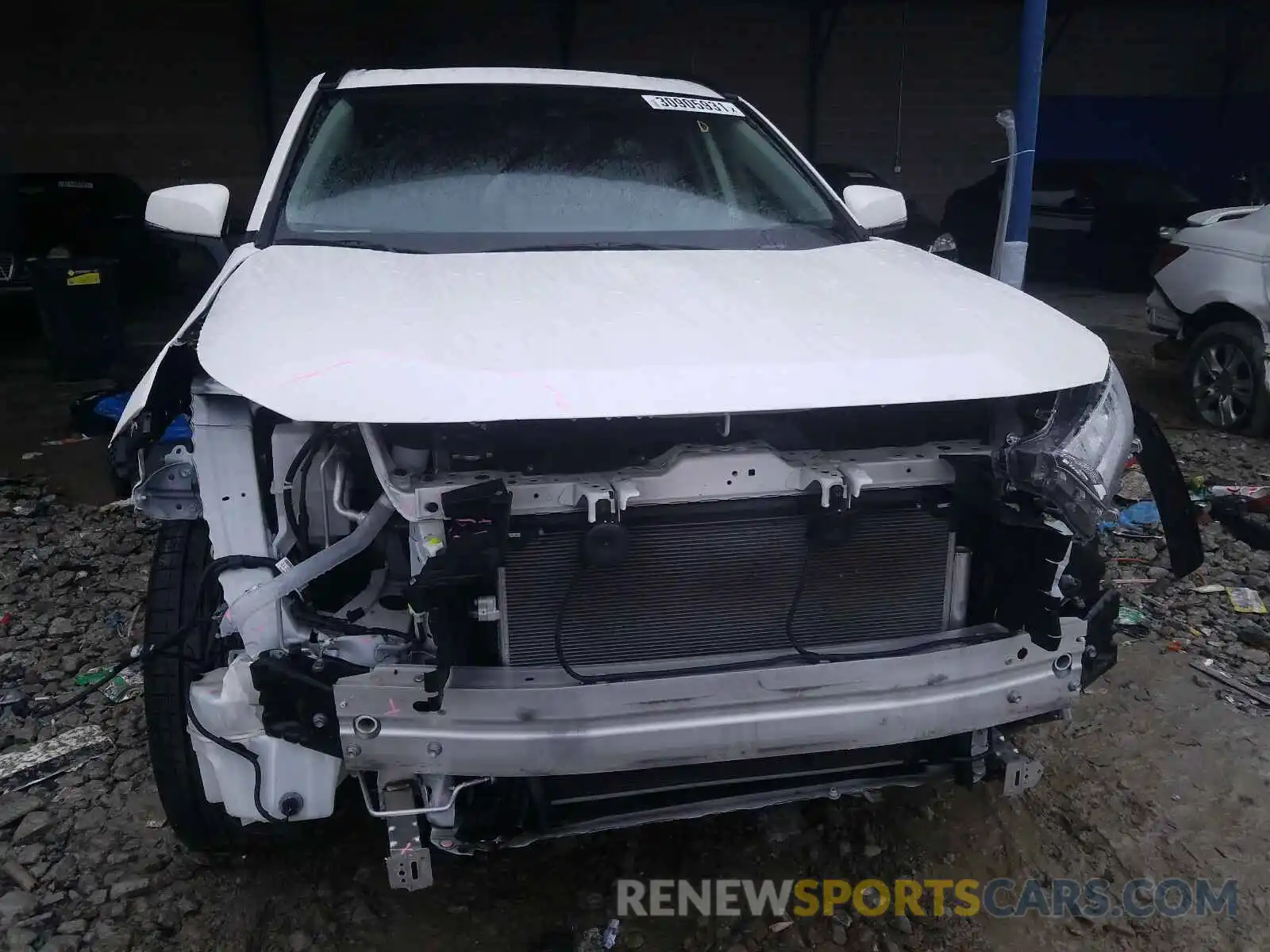 9 Photograph of a damaged car JTMC1RFV6KD015230 TOYOTA RAV4 2019