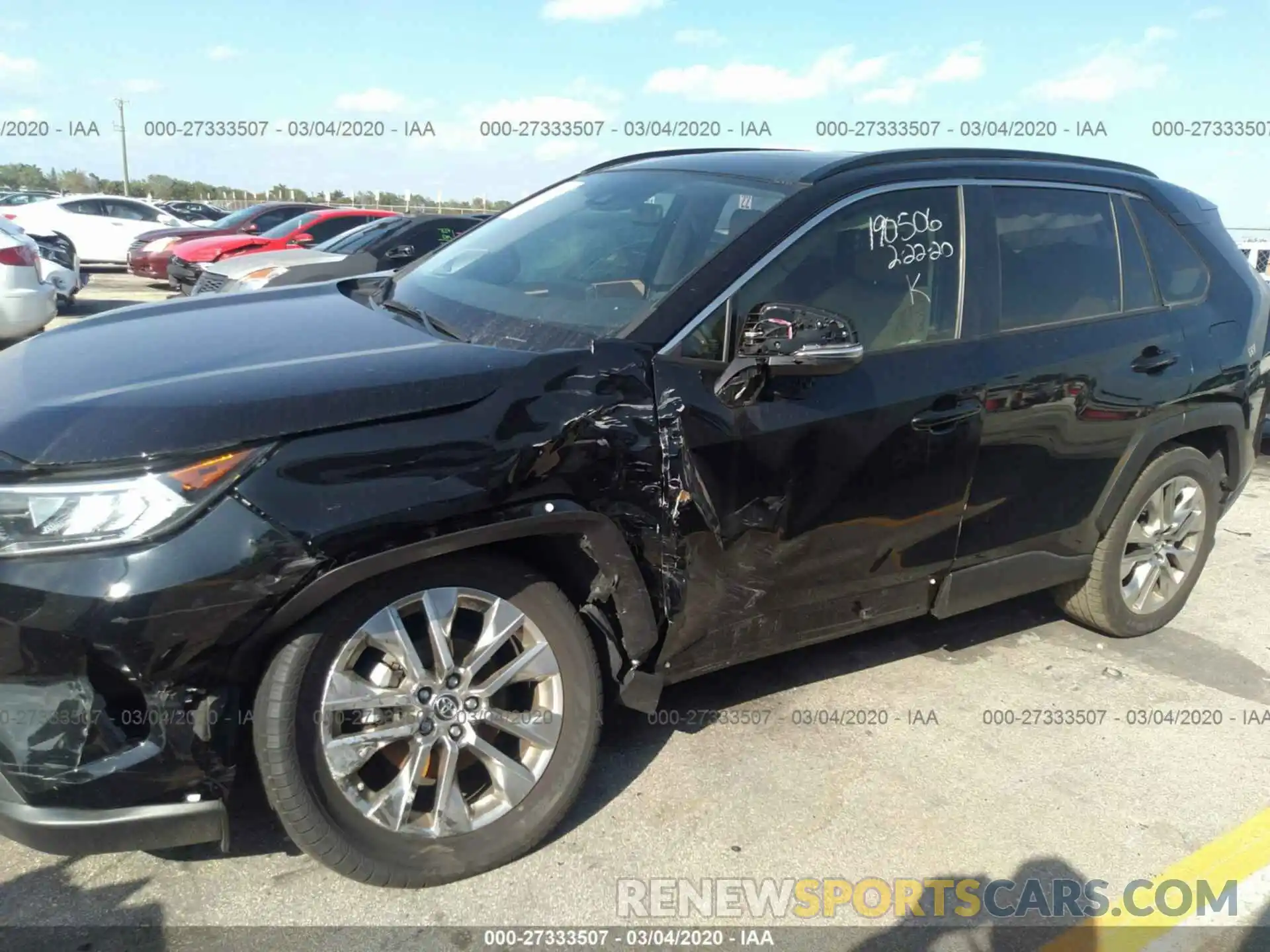 6 Photograph of a damaged car JTMC1RFV6KD017477 TOYOTA RAV4 2019