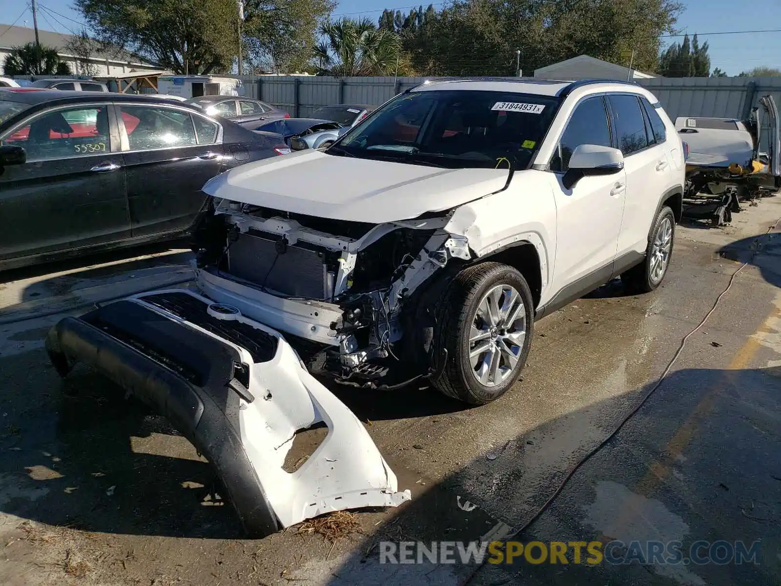 2 Photograph of a damaged car JTMC1RFV6KD020119 TOYOTA RAV4 2019