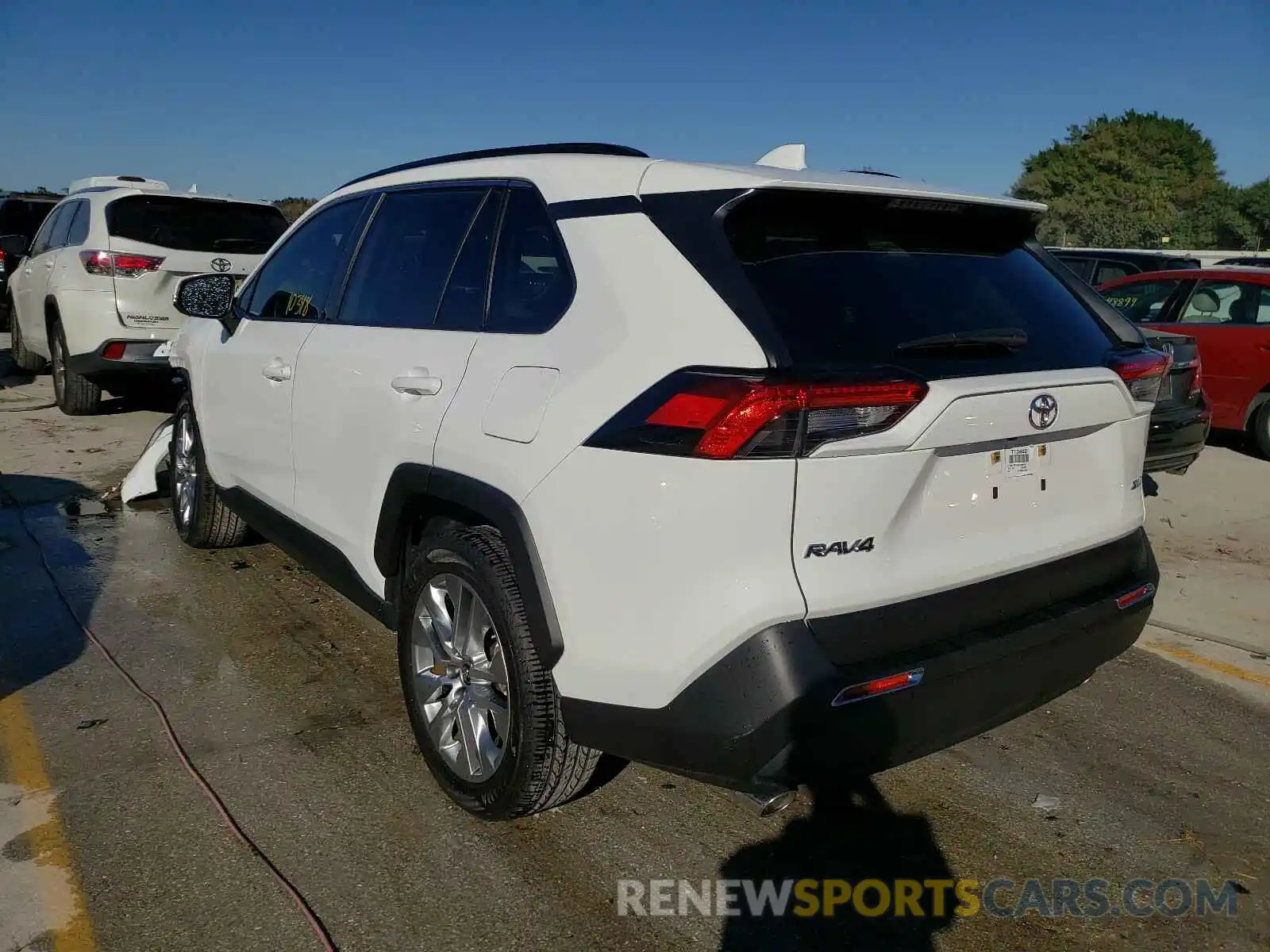 3 Photograph of a damaged car JTMC1RFV6KD020119 TOYOTA RAV4 2019