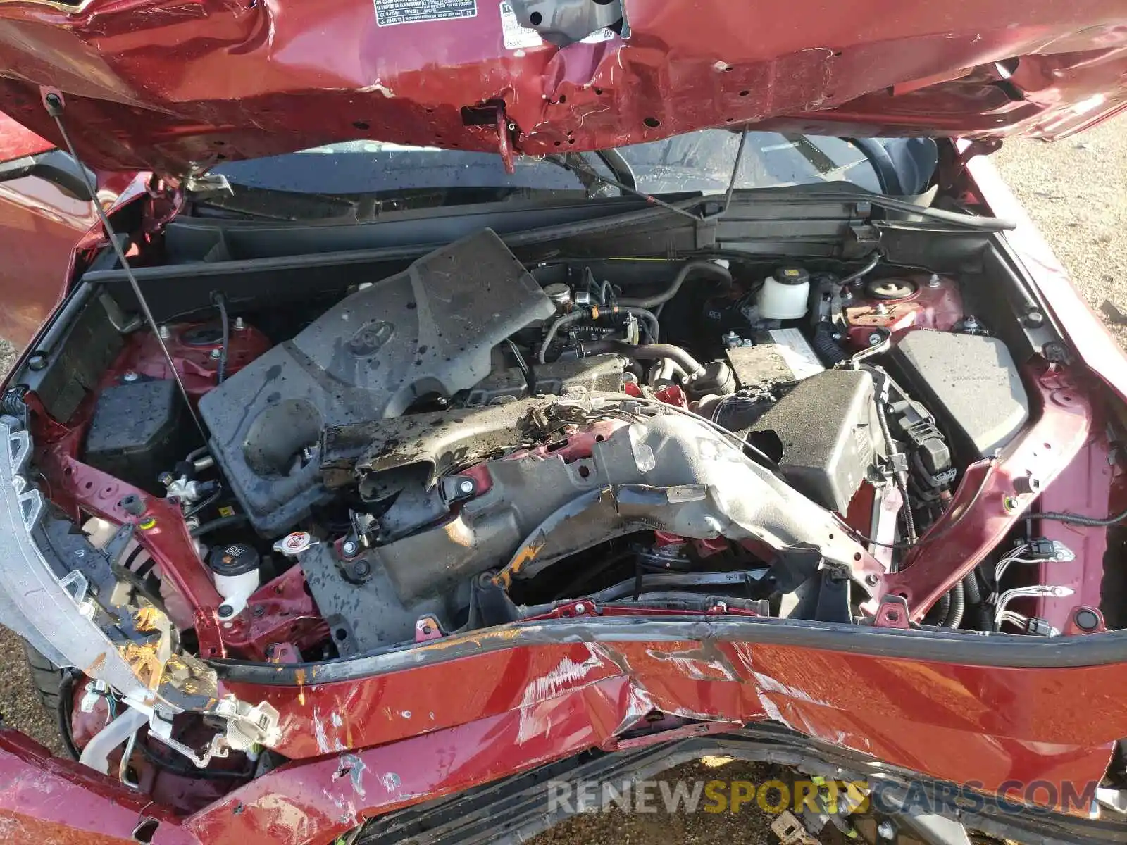 7 Photograph of a damaged car JTMC1RFV6KD022548 TOYOTA RAV4 2019