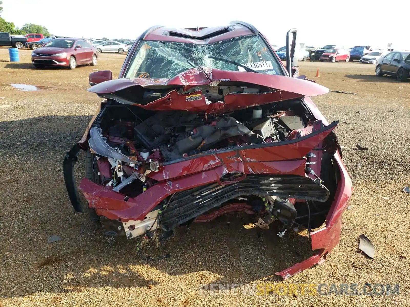 9 Photograph of a damaged car JTMC1RFV6KD022548 TOYOTA RAV4 2019