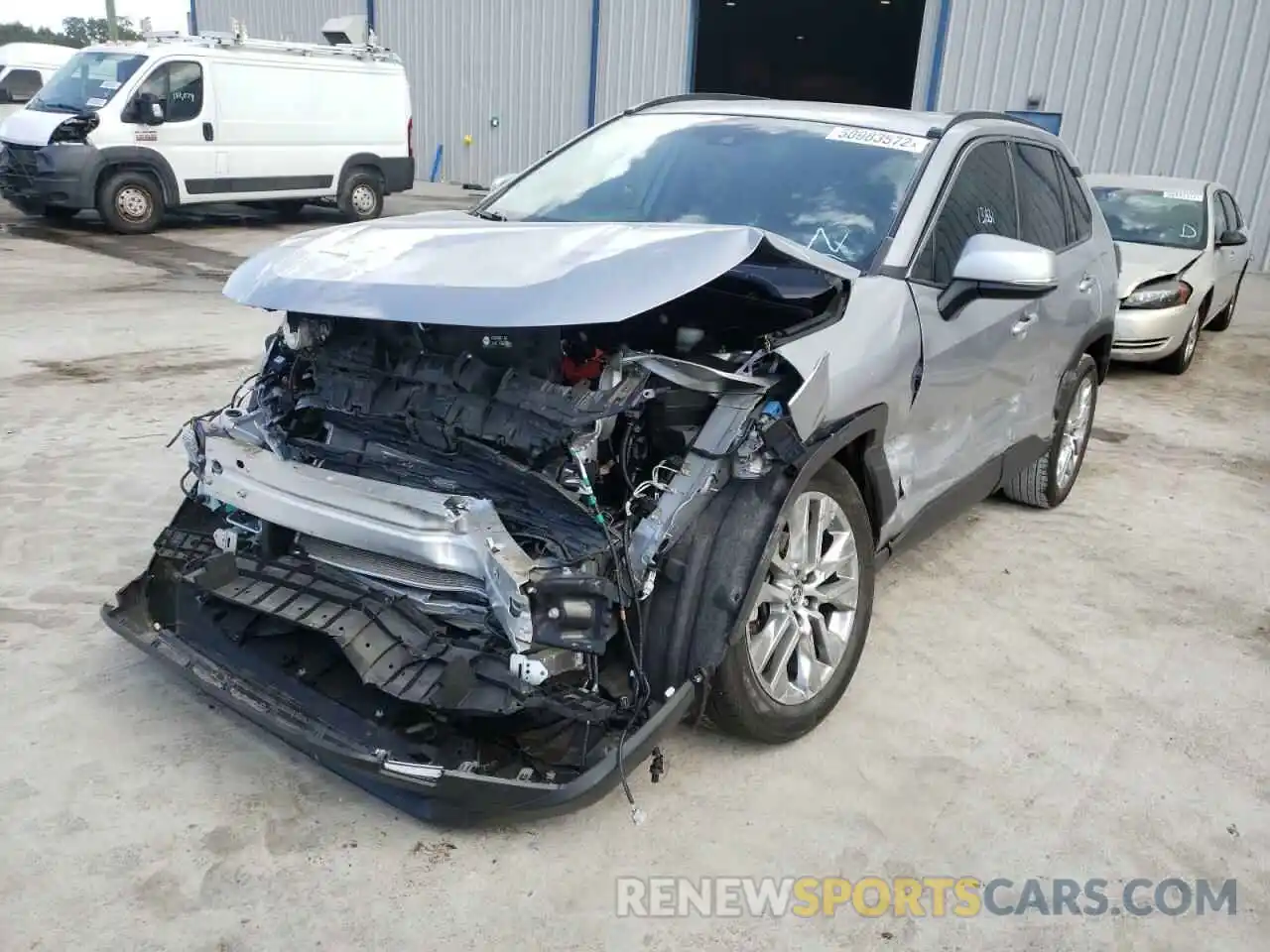 2 Фотография поврежденного автомобиля JTMC1RFV6KD032772 TOYOTA RAV4 2019