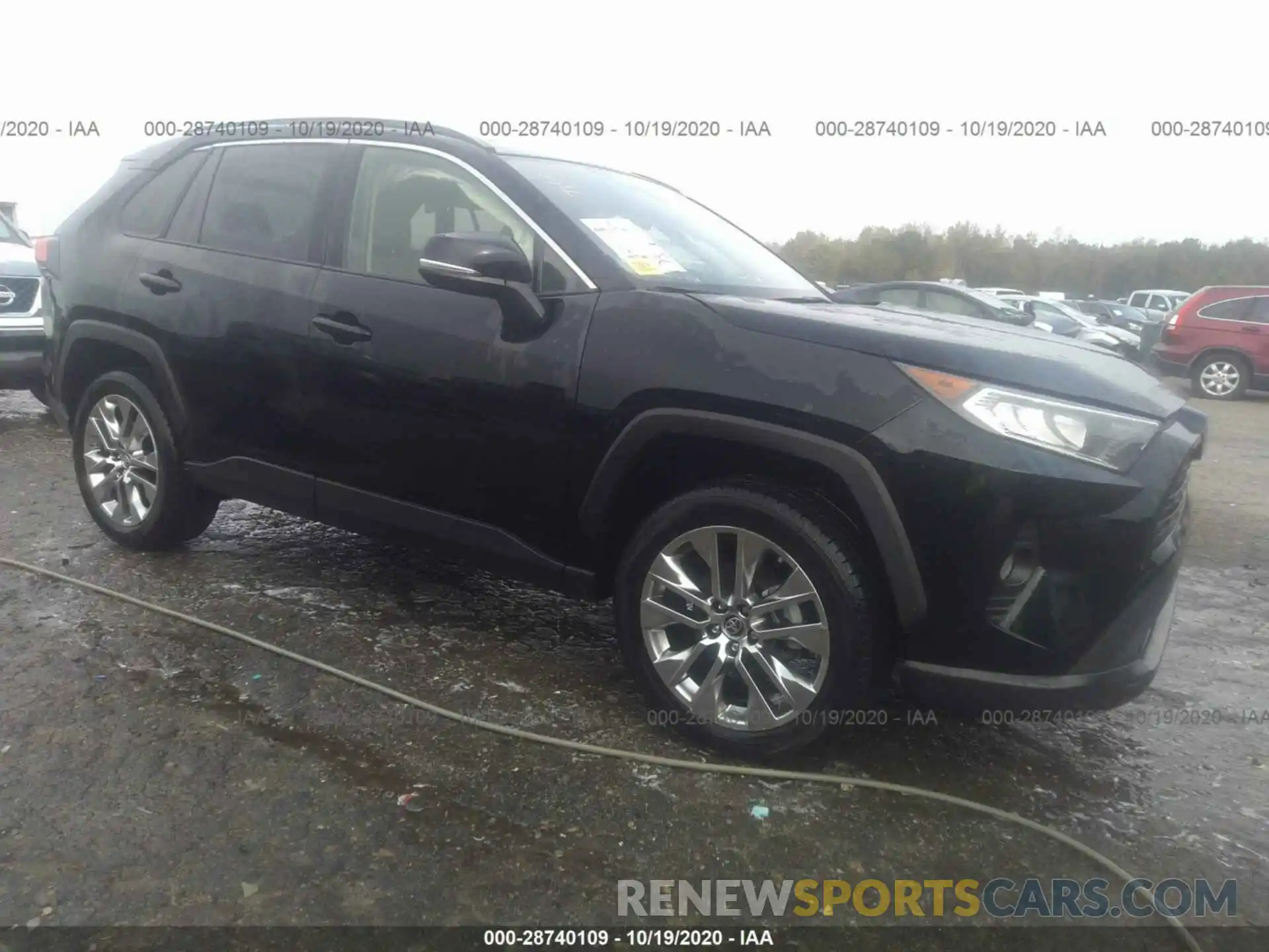 1 Photograph of a damaged car JTMC1RFV6KD041696 TOYOTA RAV4 2019